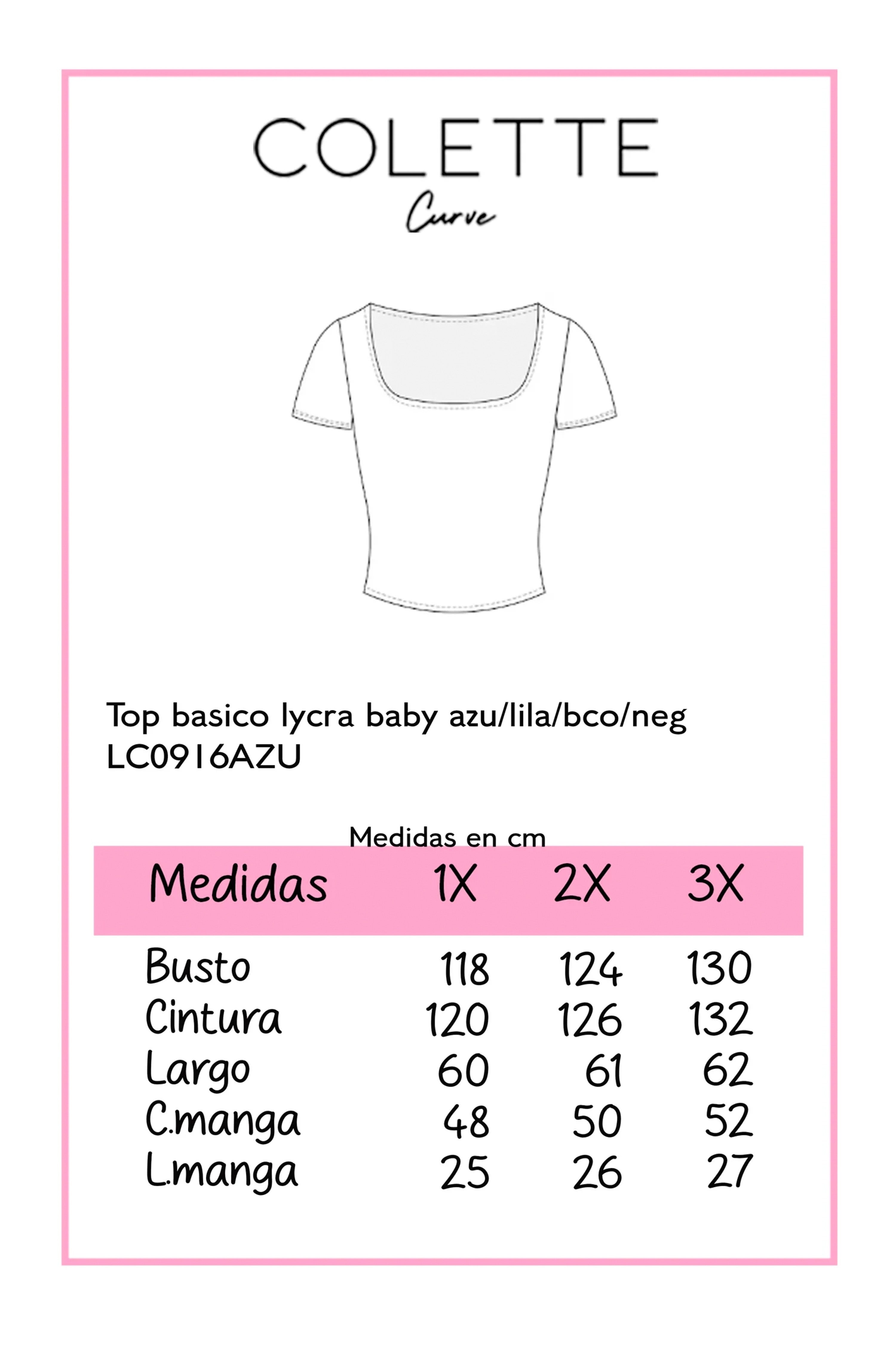 Blusa lycra lisa rosa