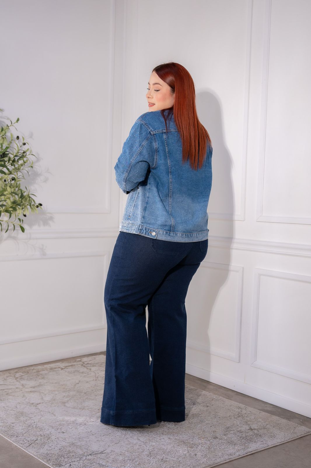 Chamarra blim blim denim