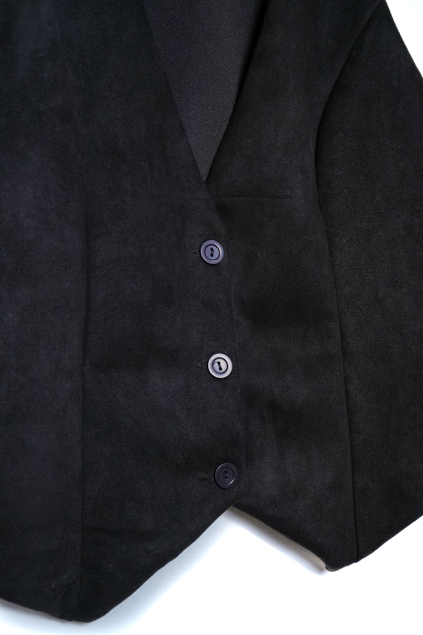 Chaleco gamuza negro