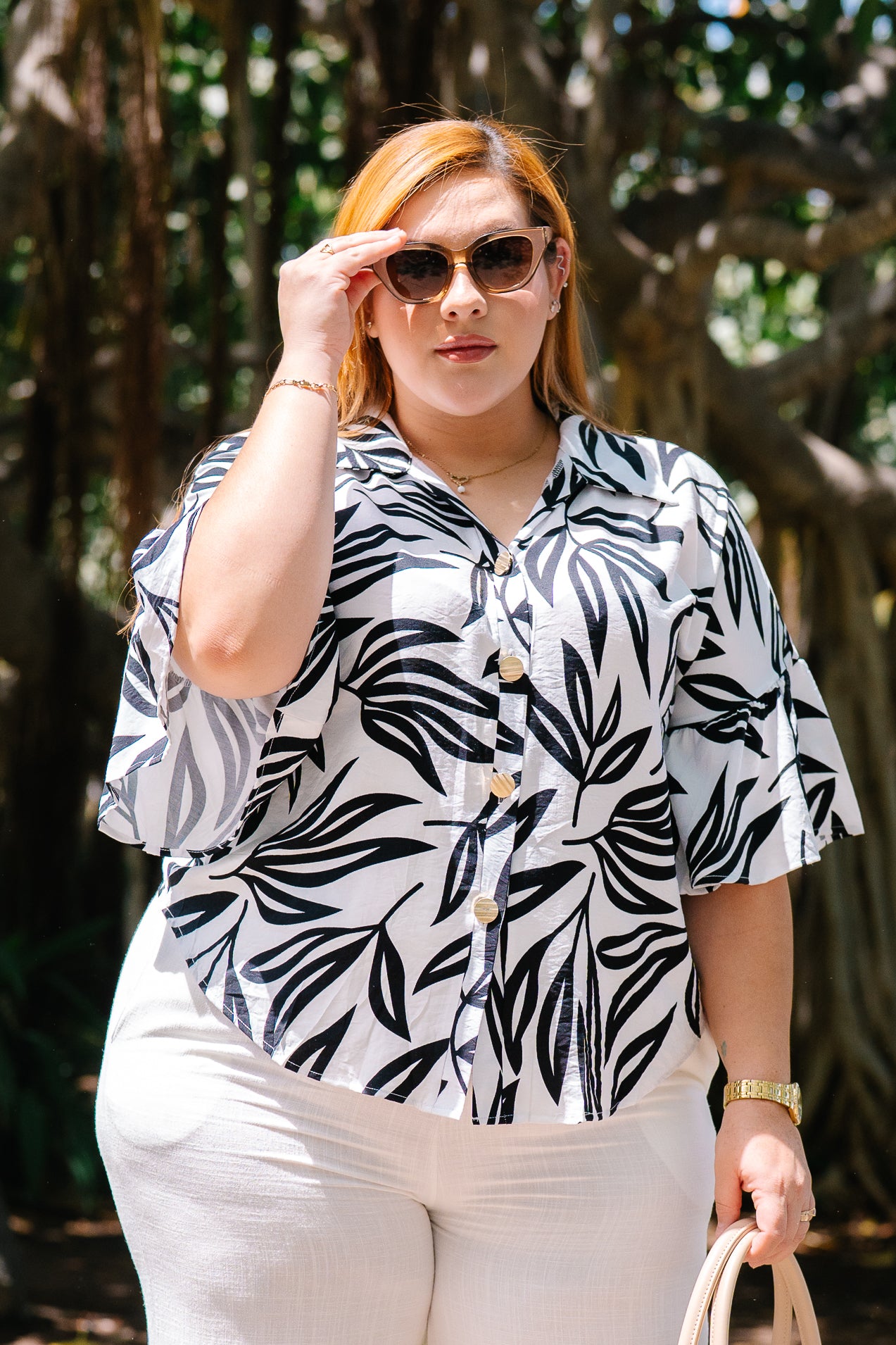 Camisa Print Flores