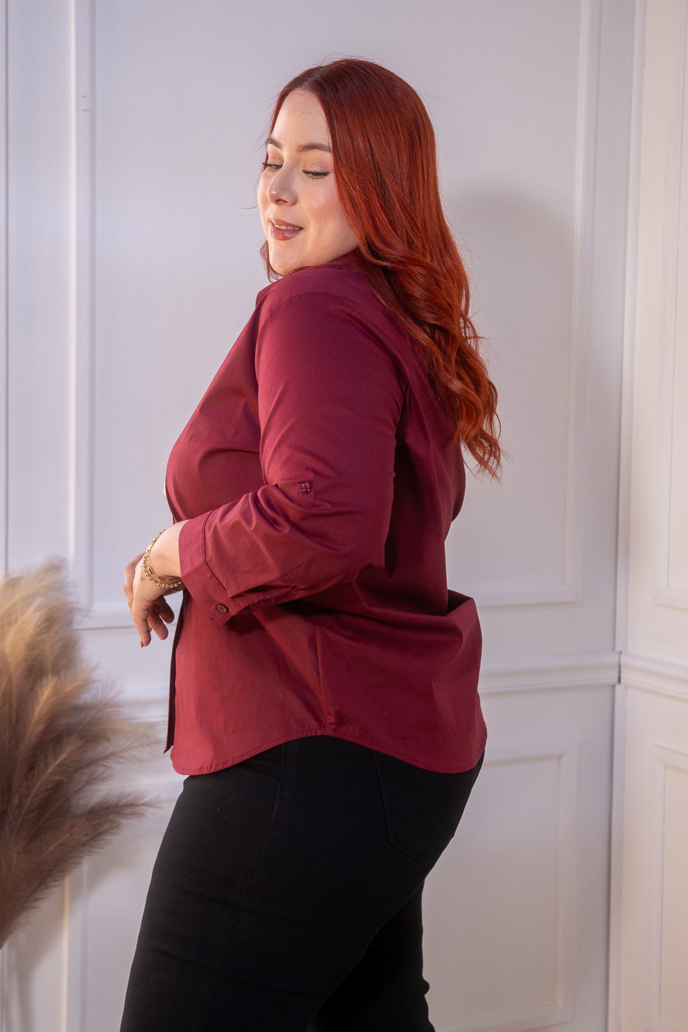 Camisa detalles botones tin