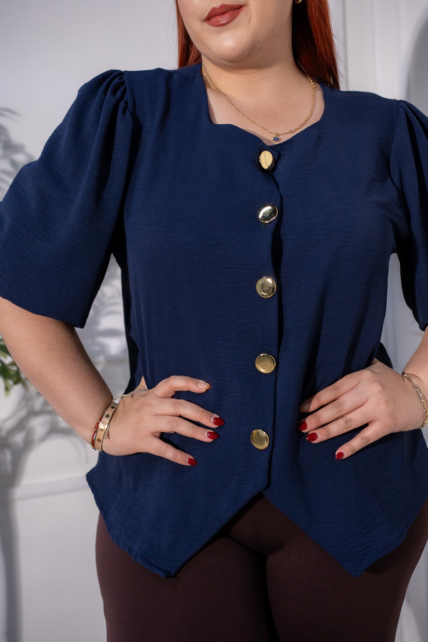 Blusa con botones