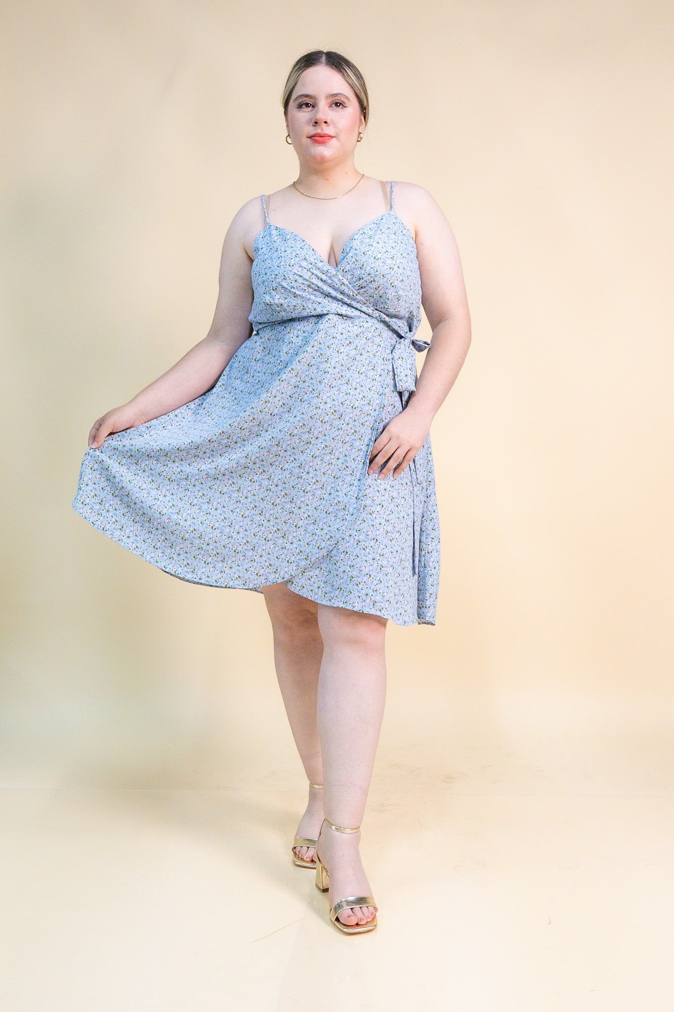 Vestido cruzado tirantes