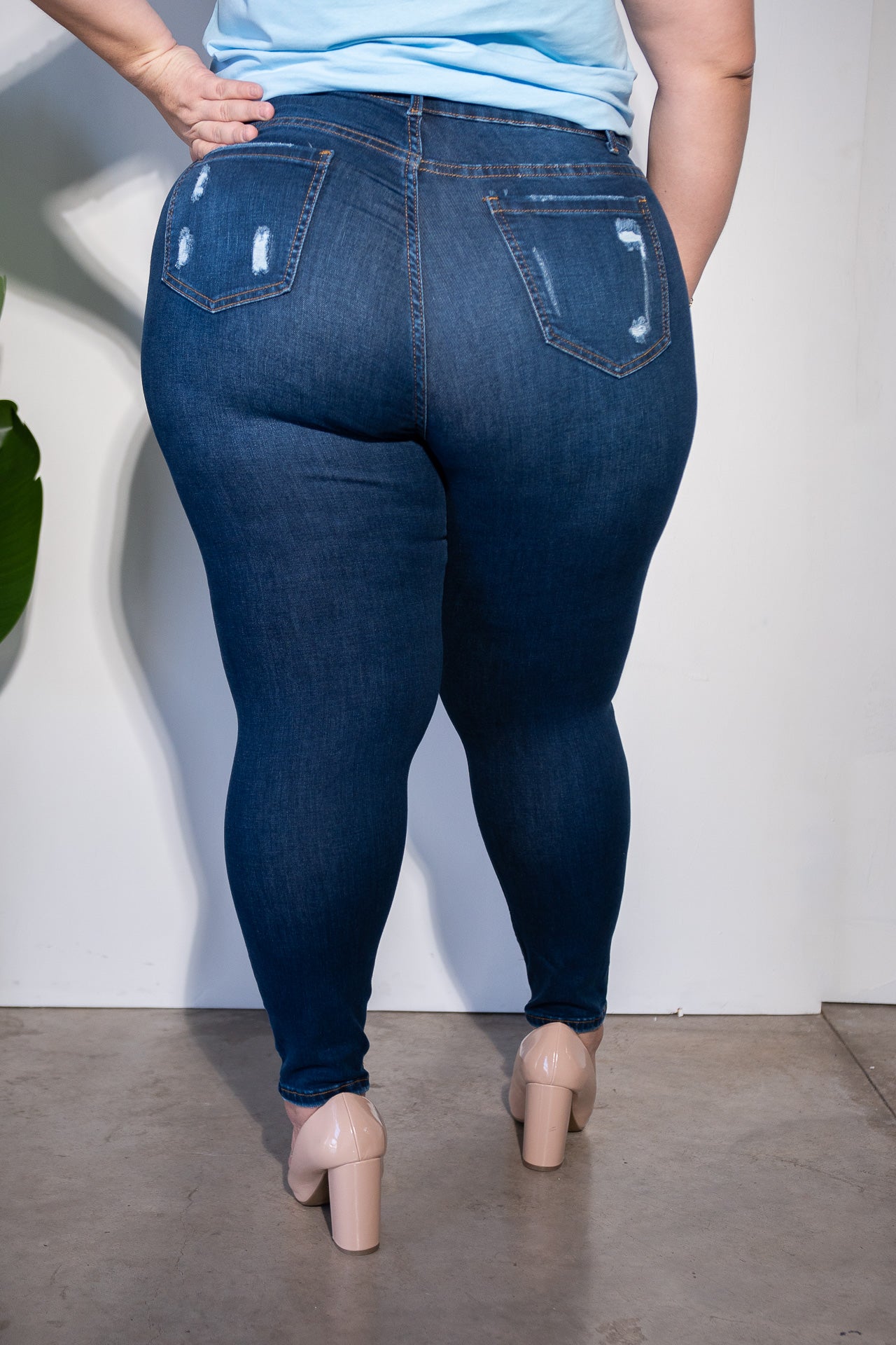 Jeans Skinny Rasgado