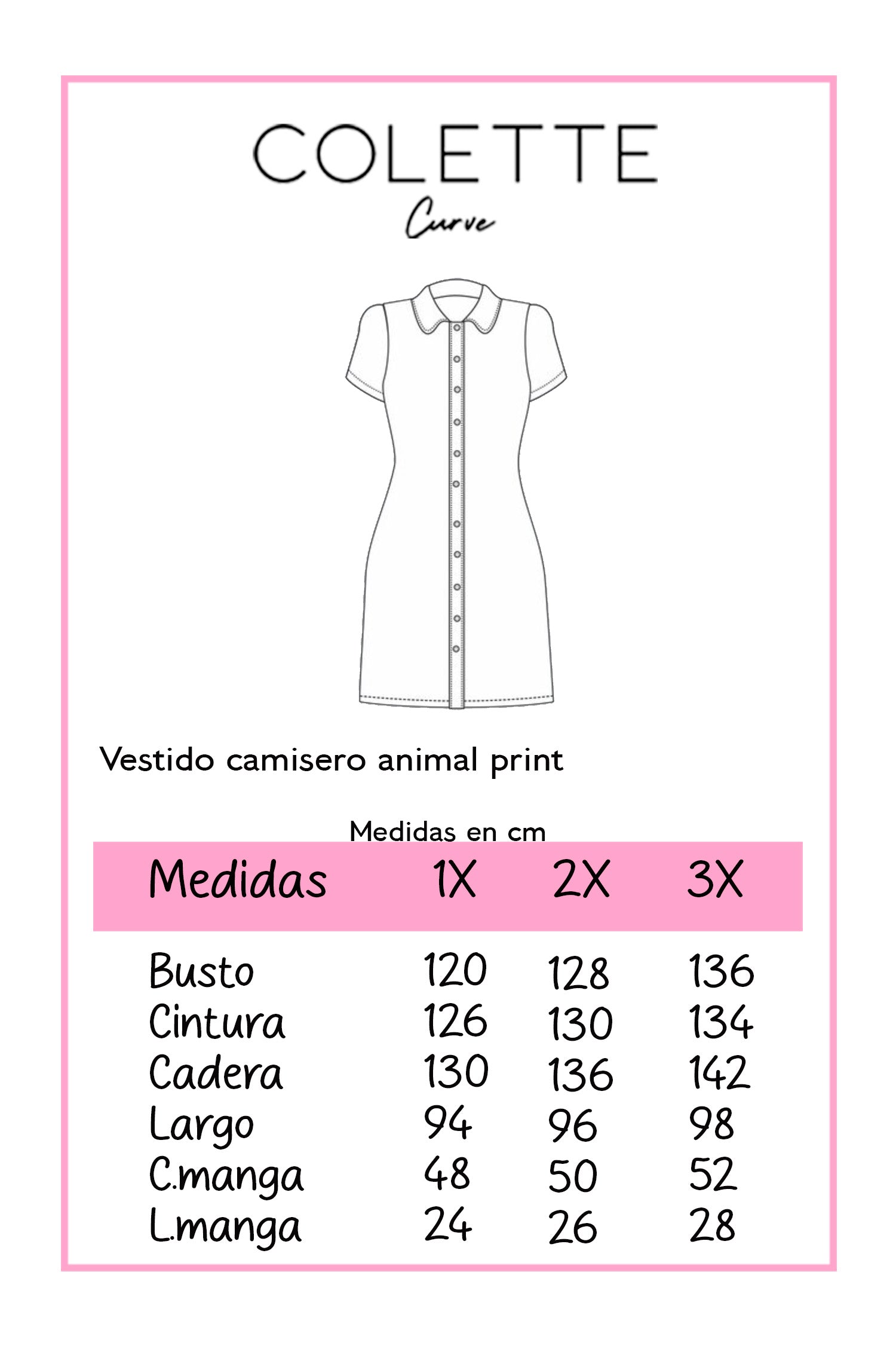 Vestido camisero animal print