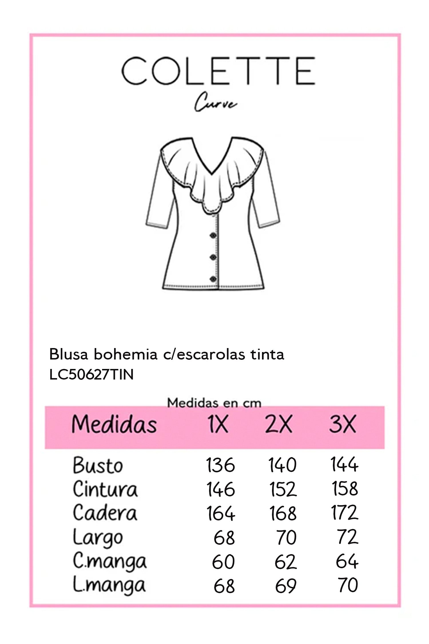 Blusa bohemia tinta