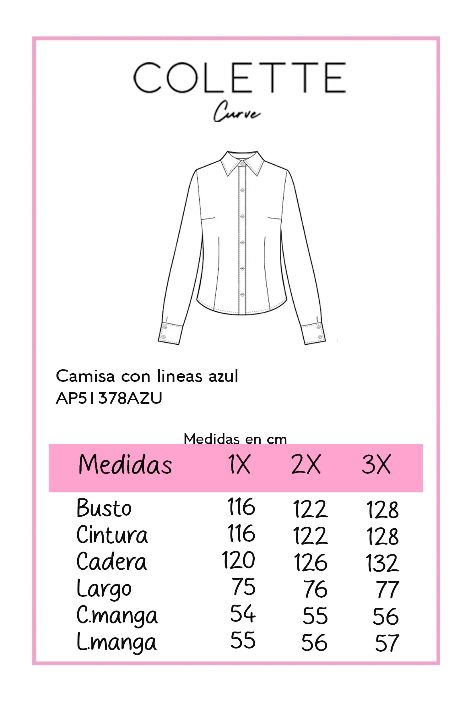 Camisa con lineas