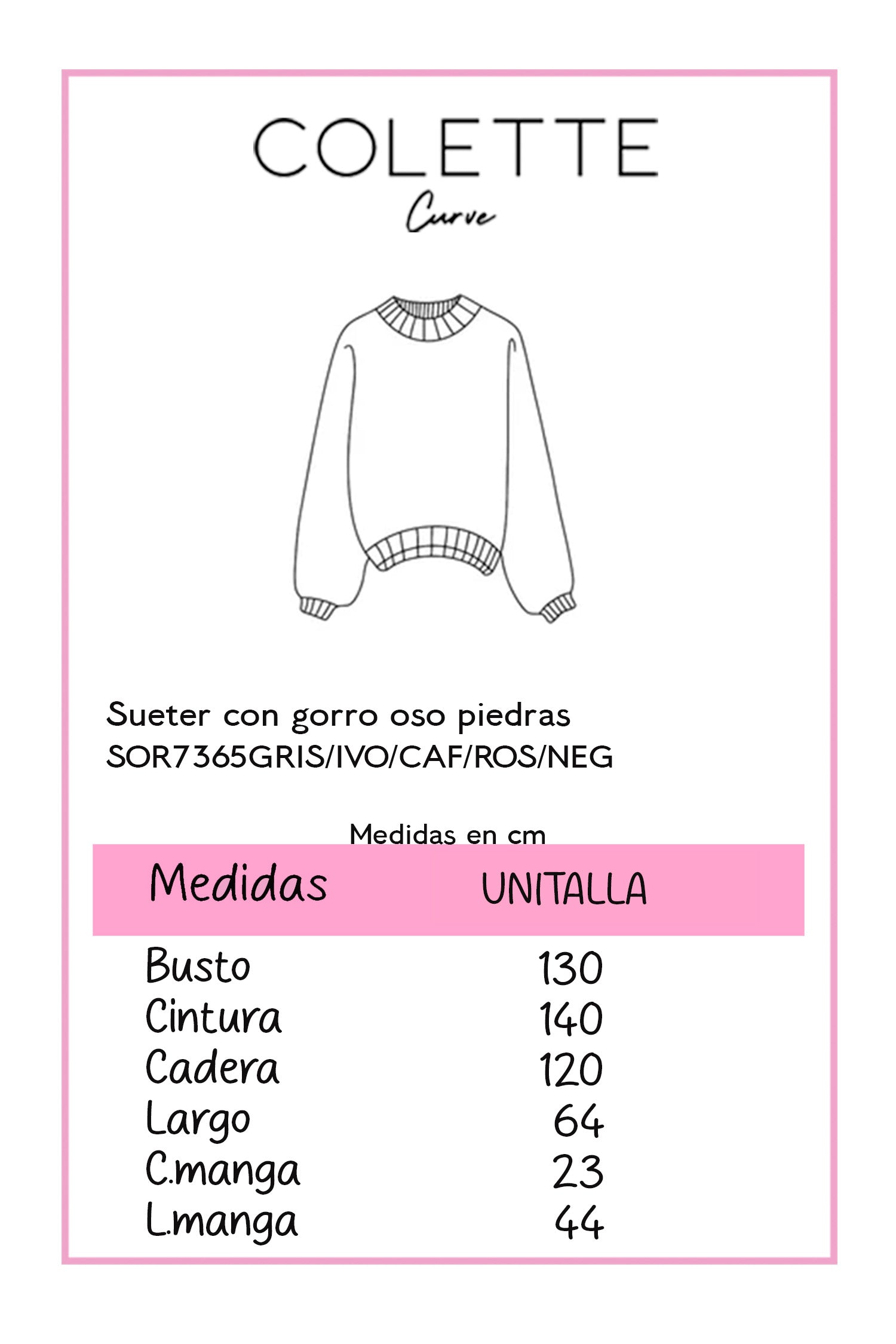 Sudadera con gorro oso piedras gris