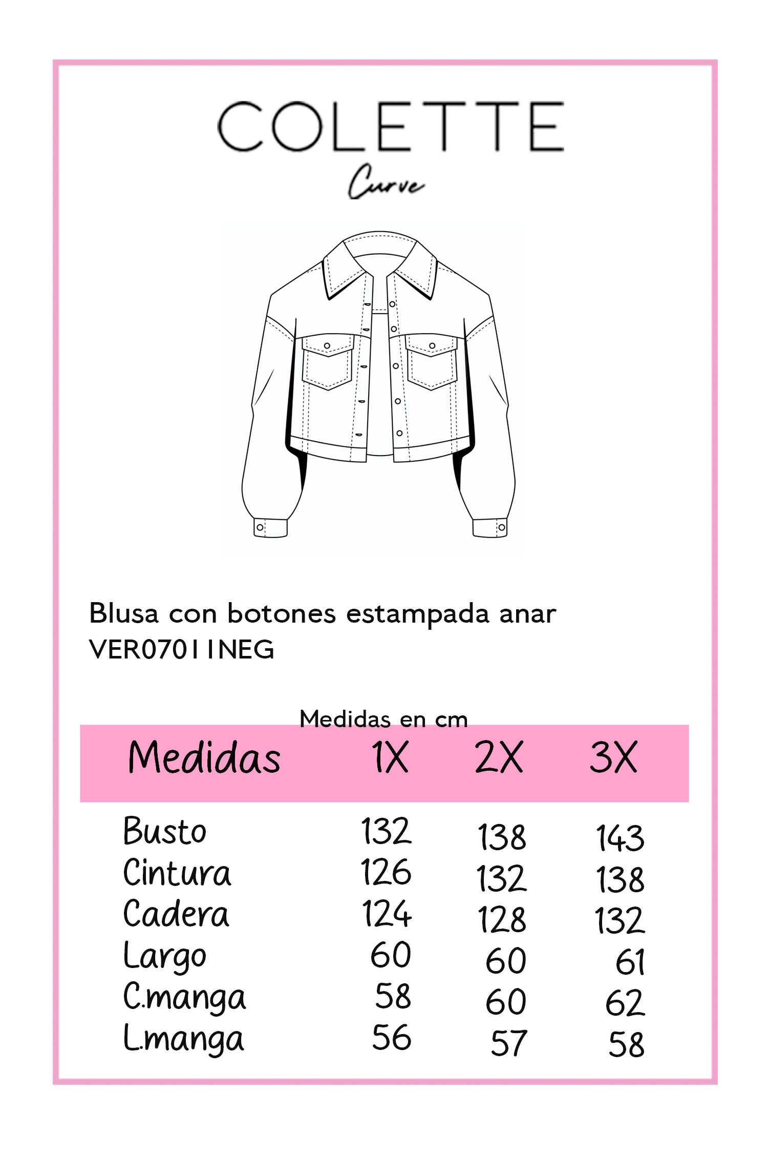 Chamarra corta c/bolsas