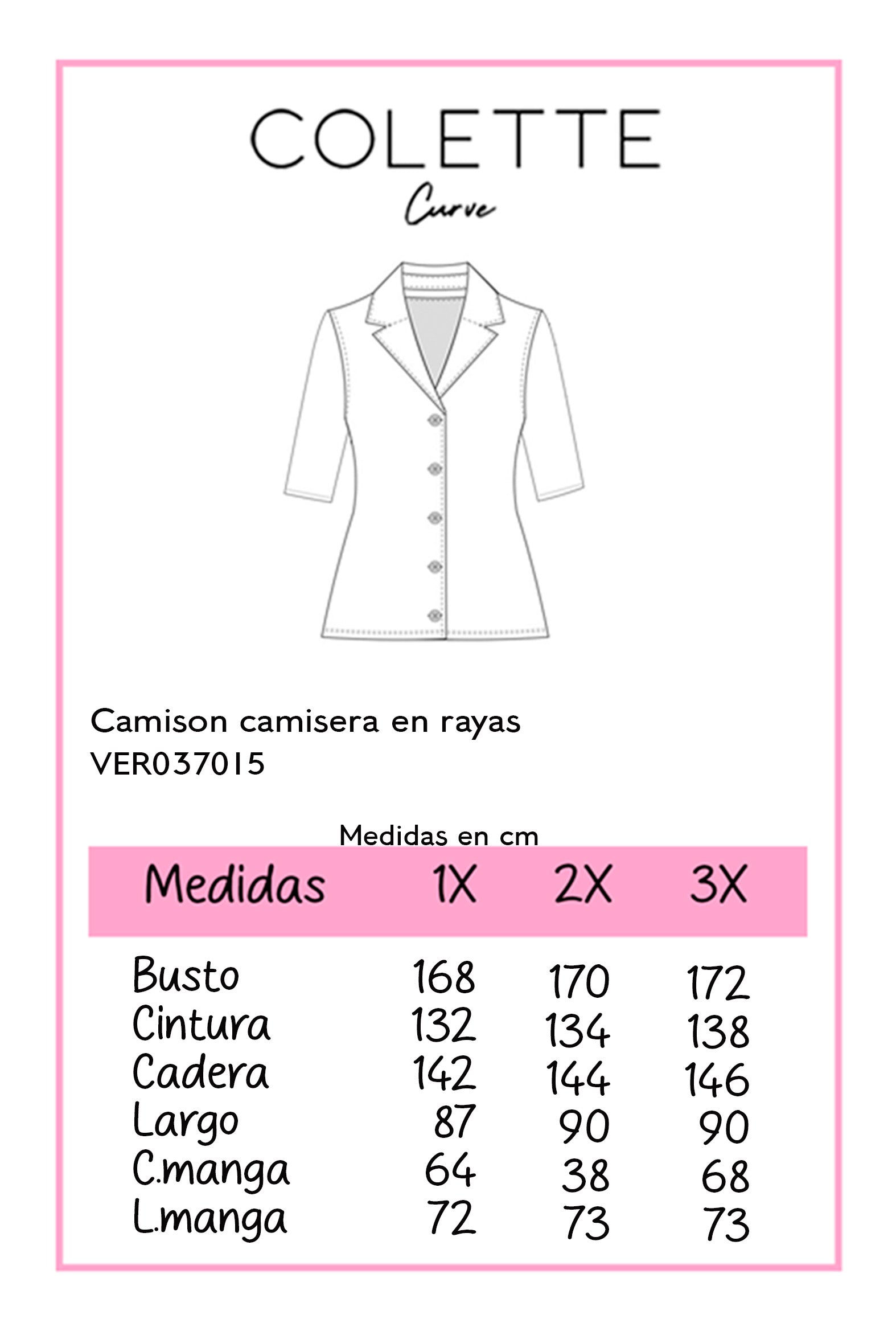 Bluson Camisera en rayas Beige y verde