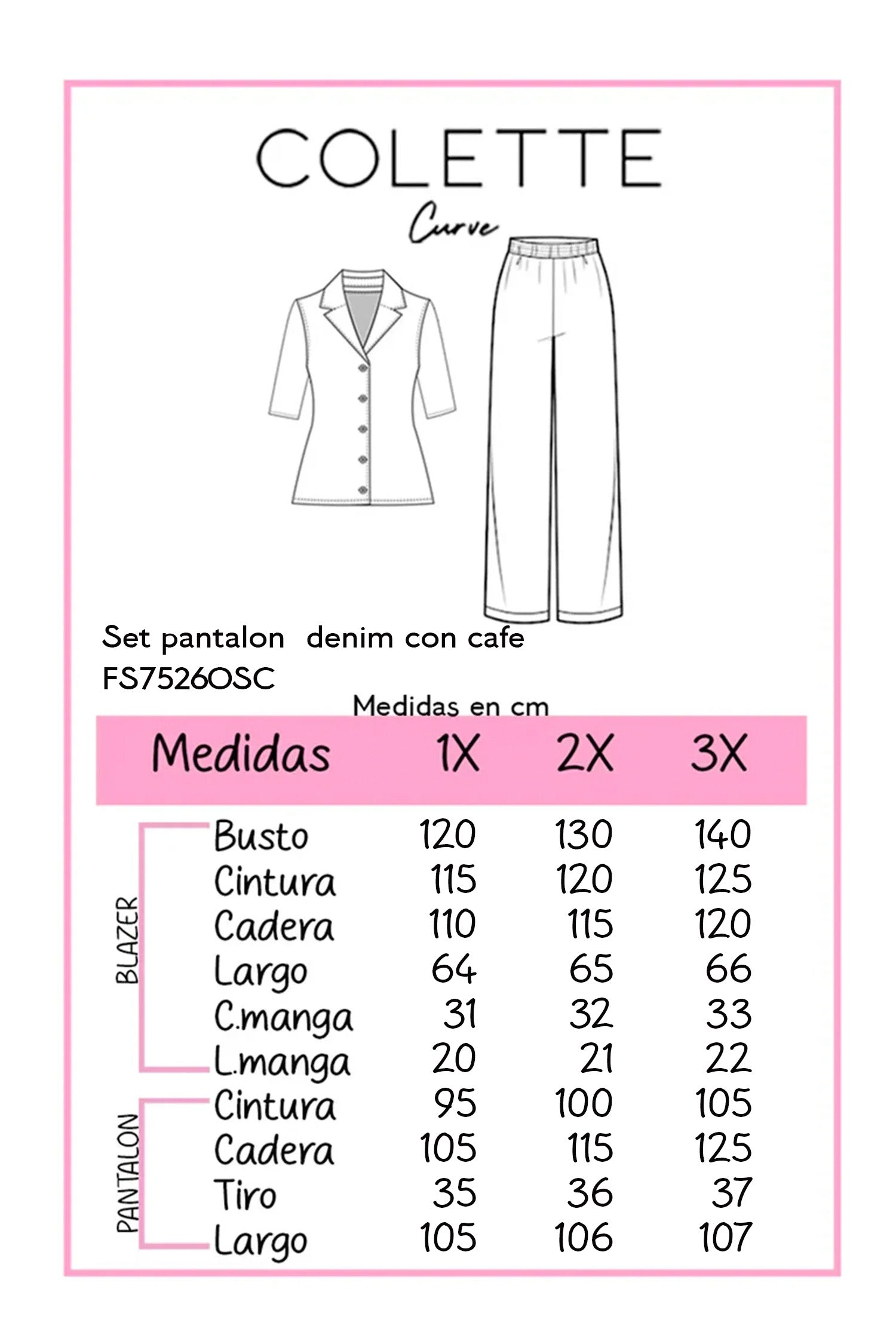 Set pantalon camisa con bolsas cafe