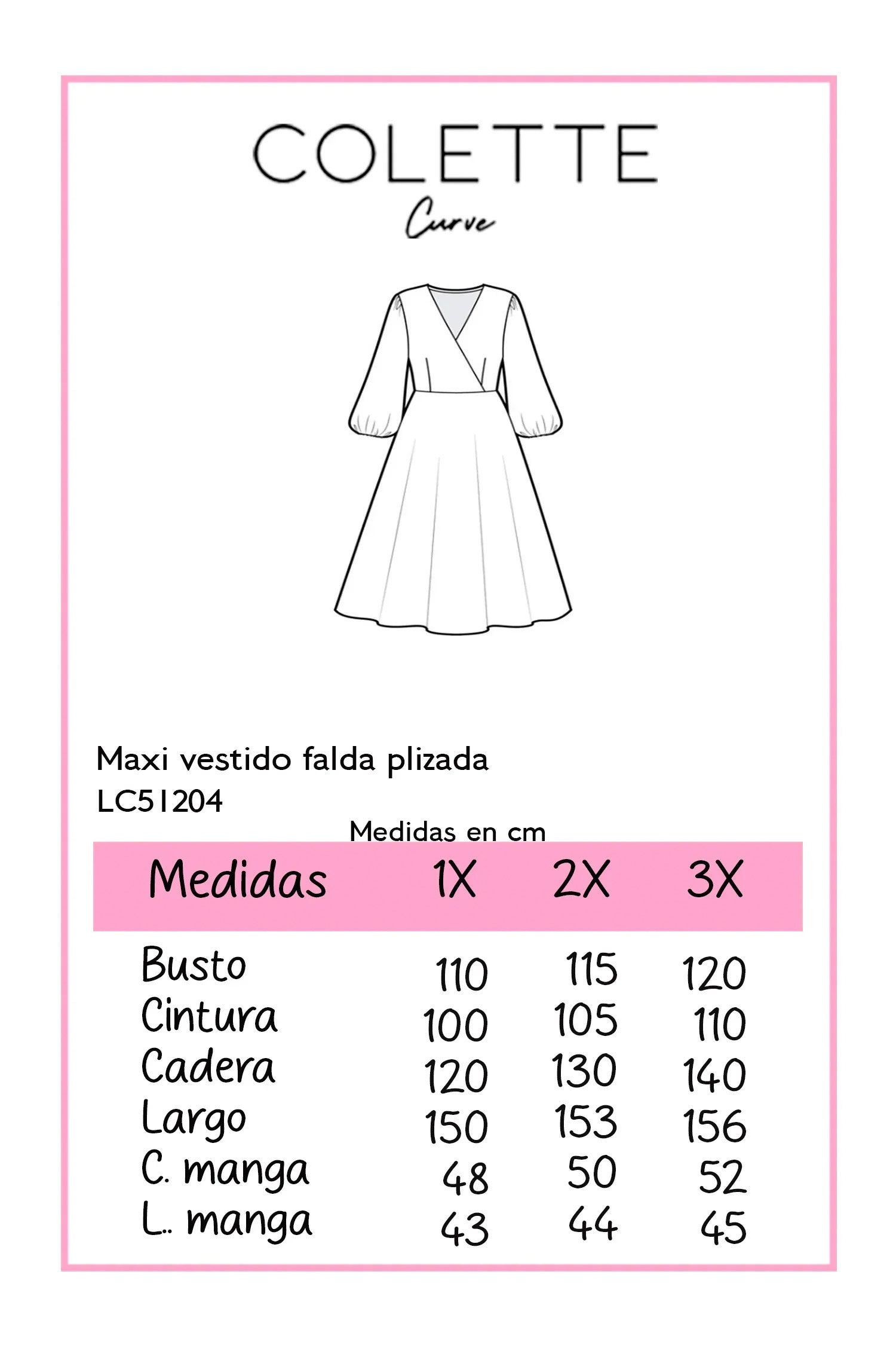 Maxi vestido falda plisada cafe
