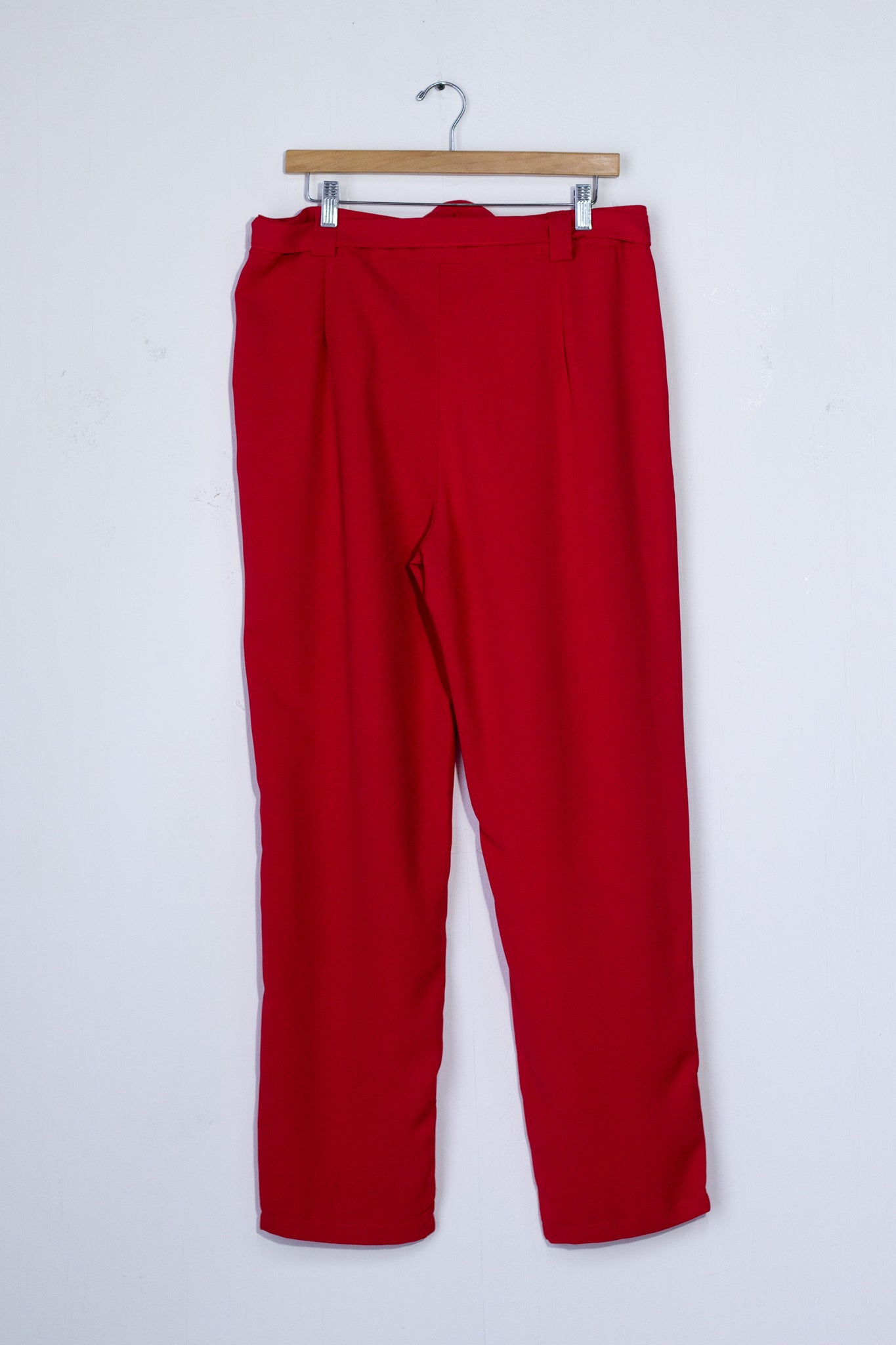 Pantalon recto con lazo