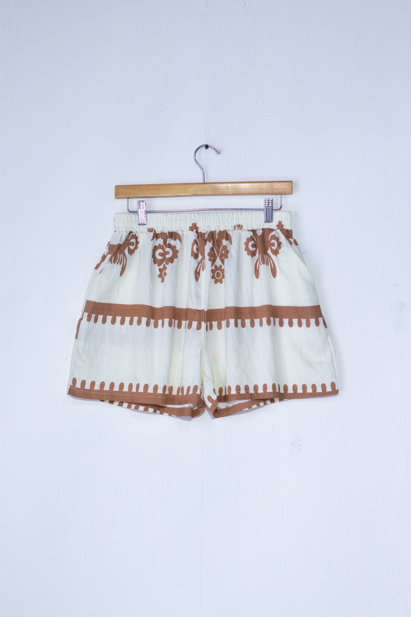 Set short lino estampado