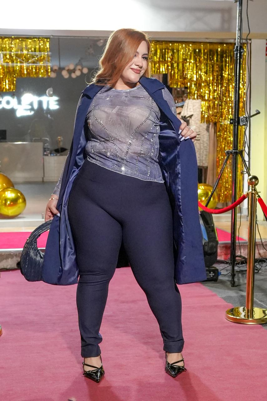 Gabardina s/ mang con lazo azul