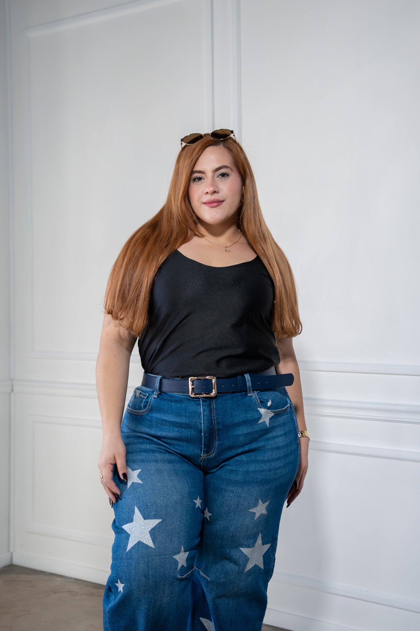 Blusa tirantes satin