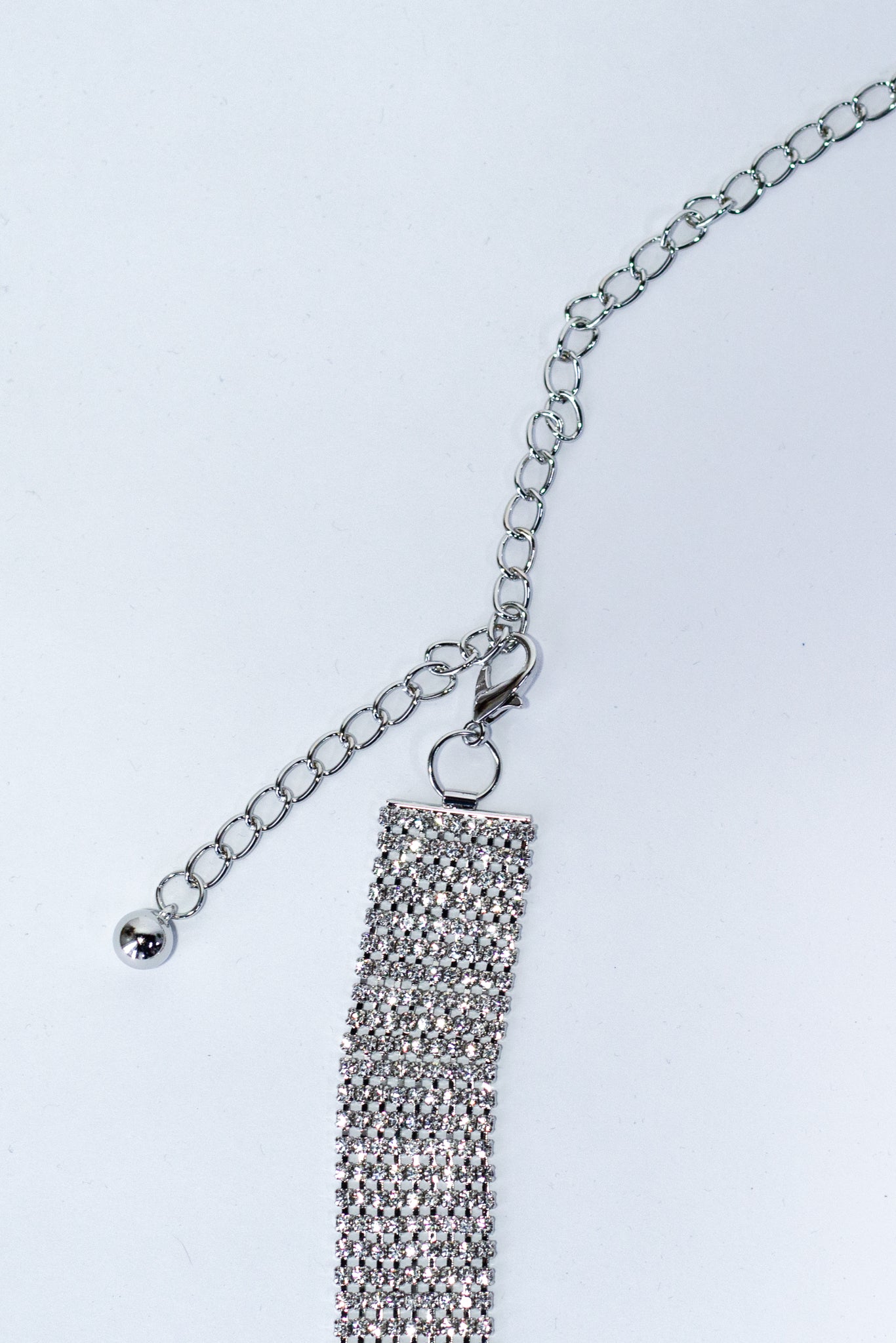 Cinto red piedras plata