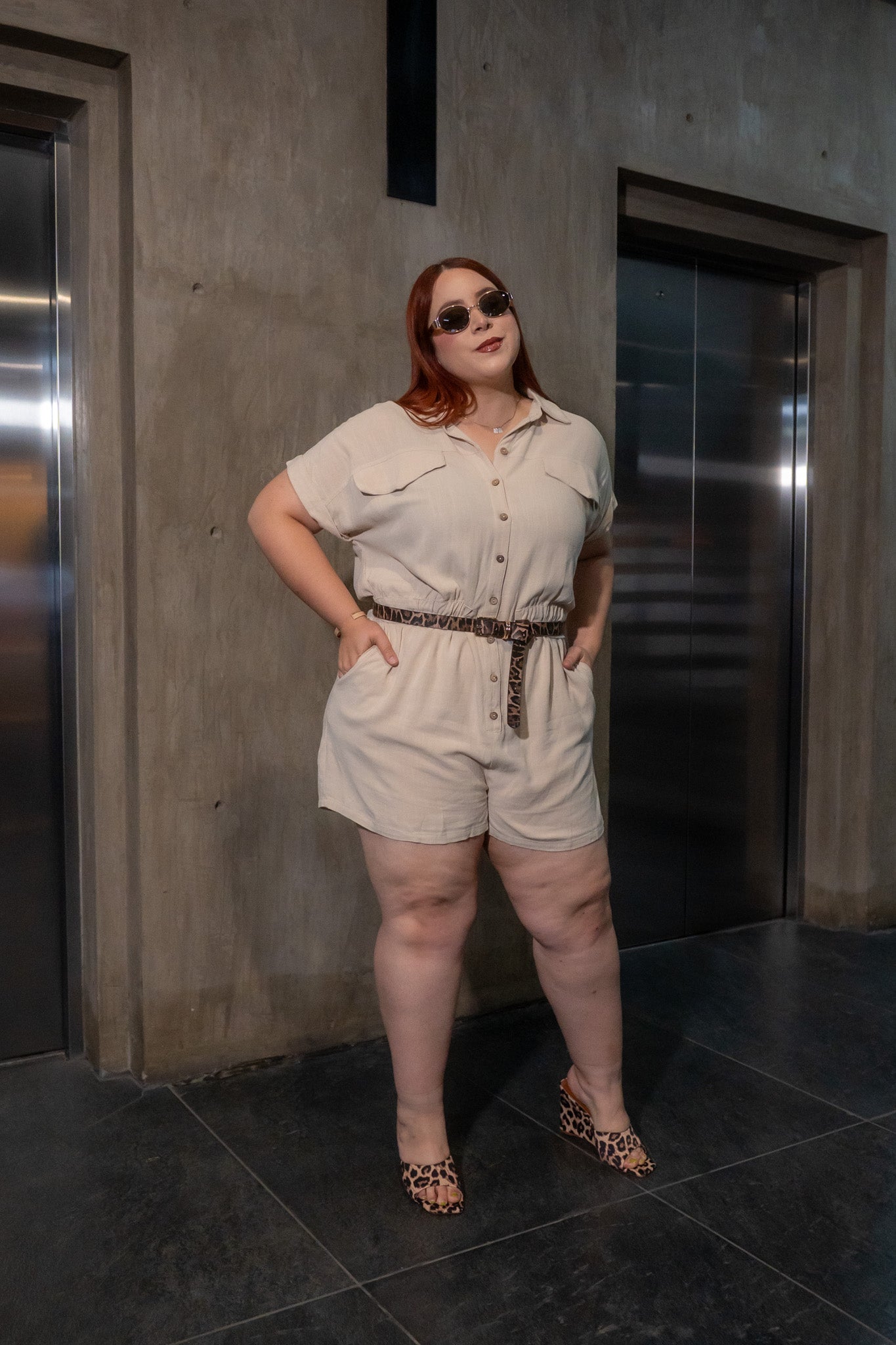 Jumper short liso bei