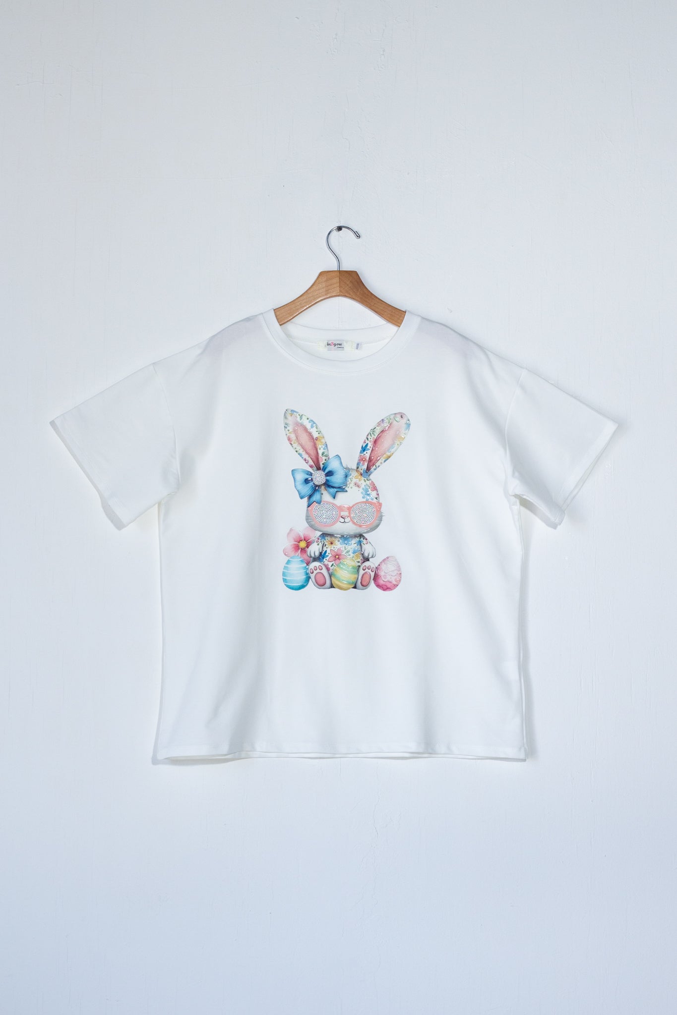 Playera conejo pascua