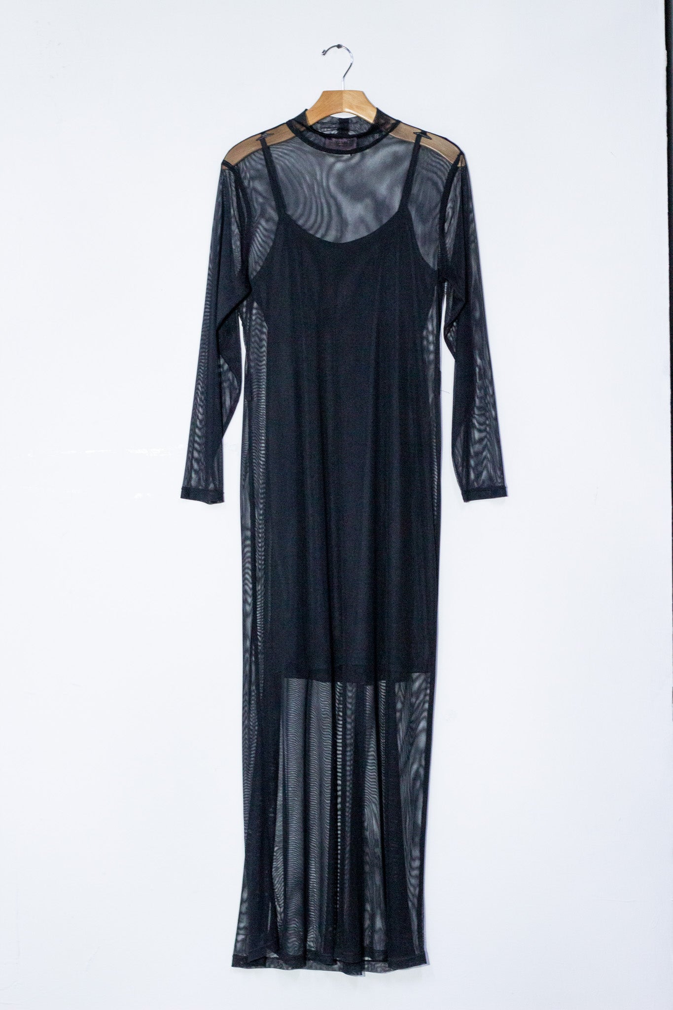 Maxi vestido mersh negro