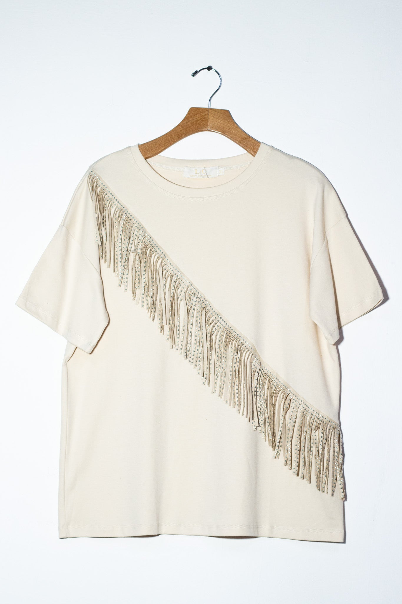 Playera con barbas bei