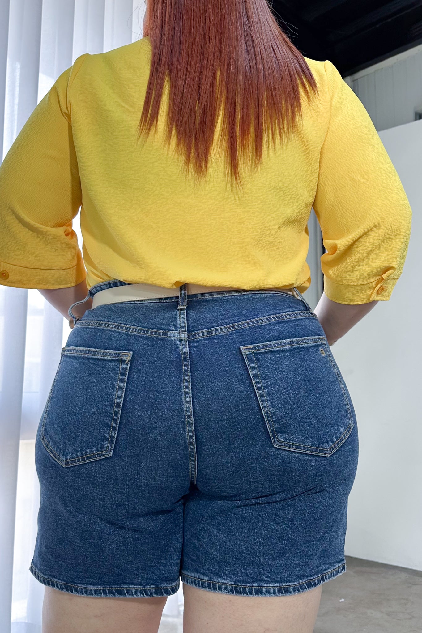 Camisa textura c/bolsa