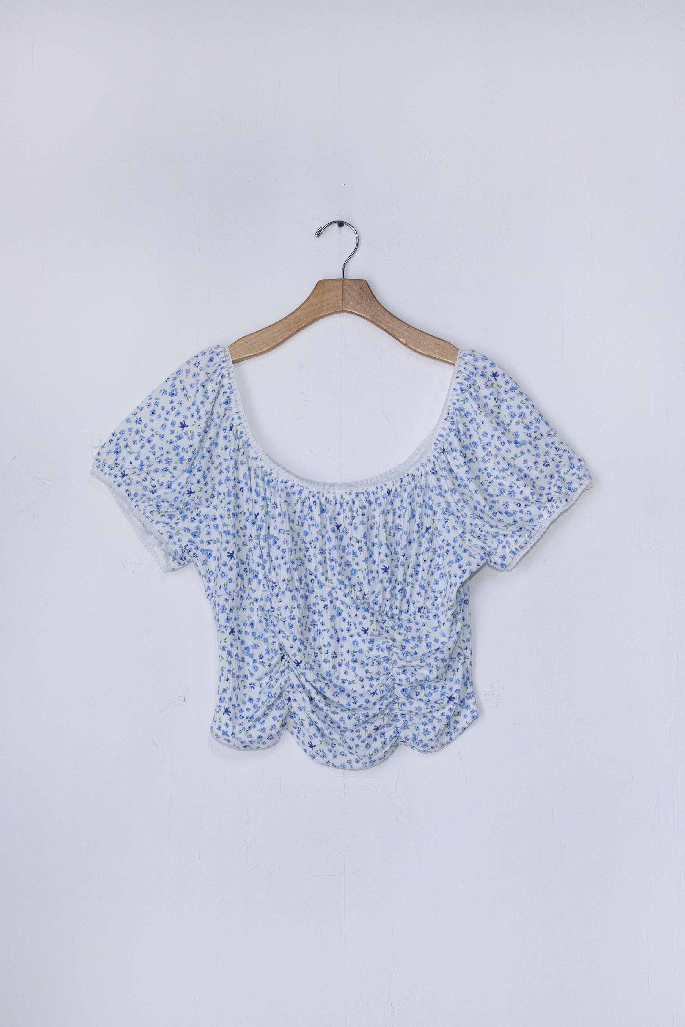 Blusa Top Corset Flores