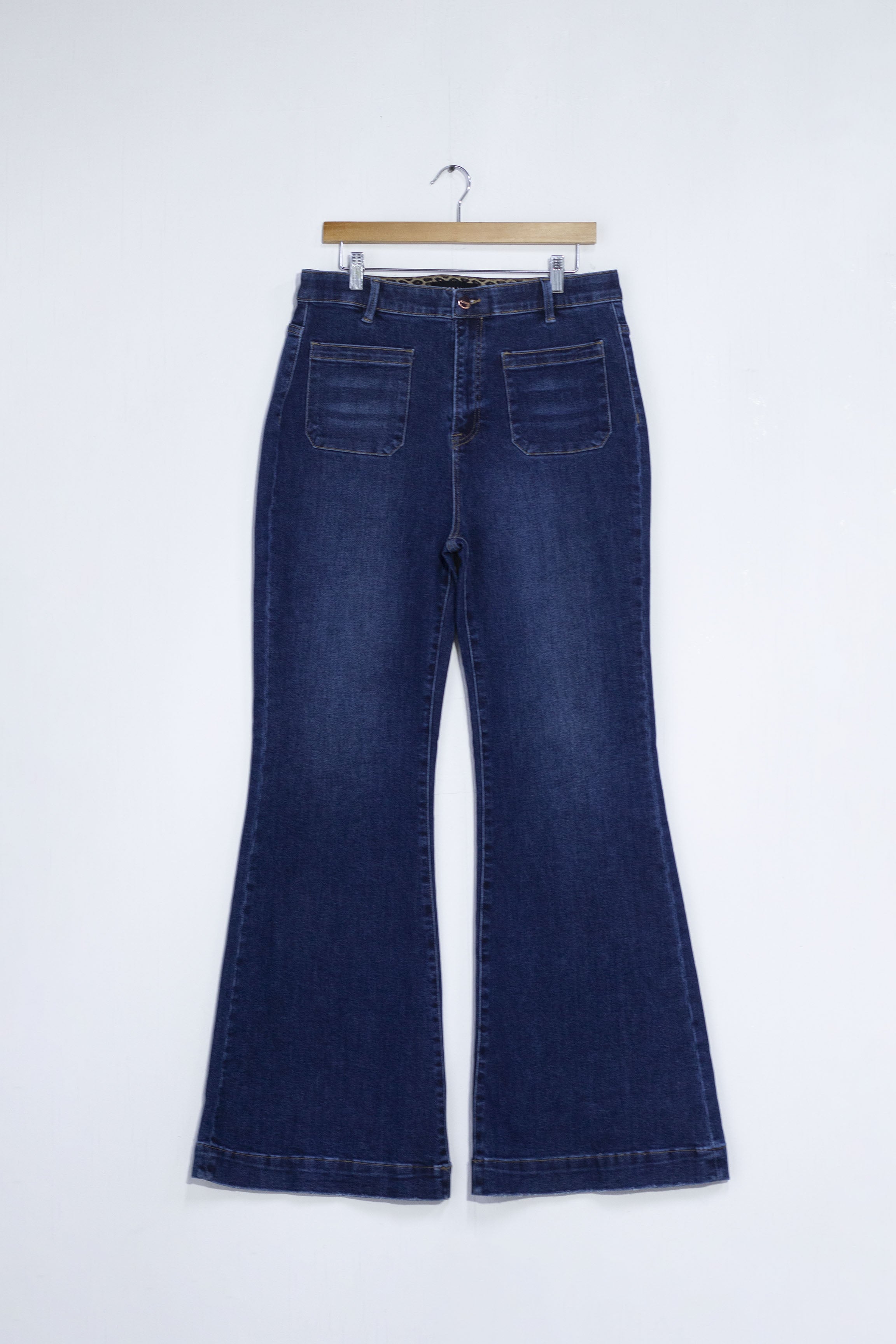 Jeans Campana Bolsa Frontal