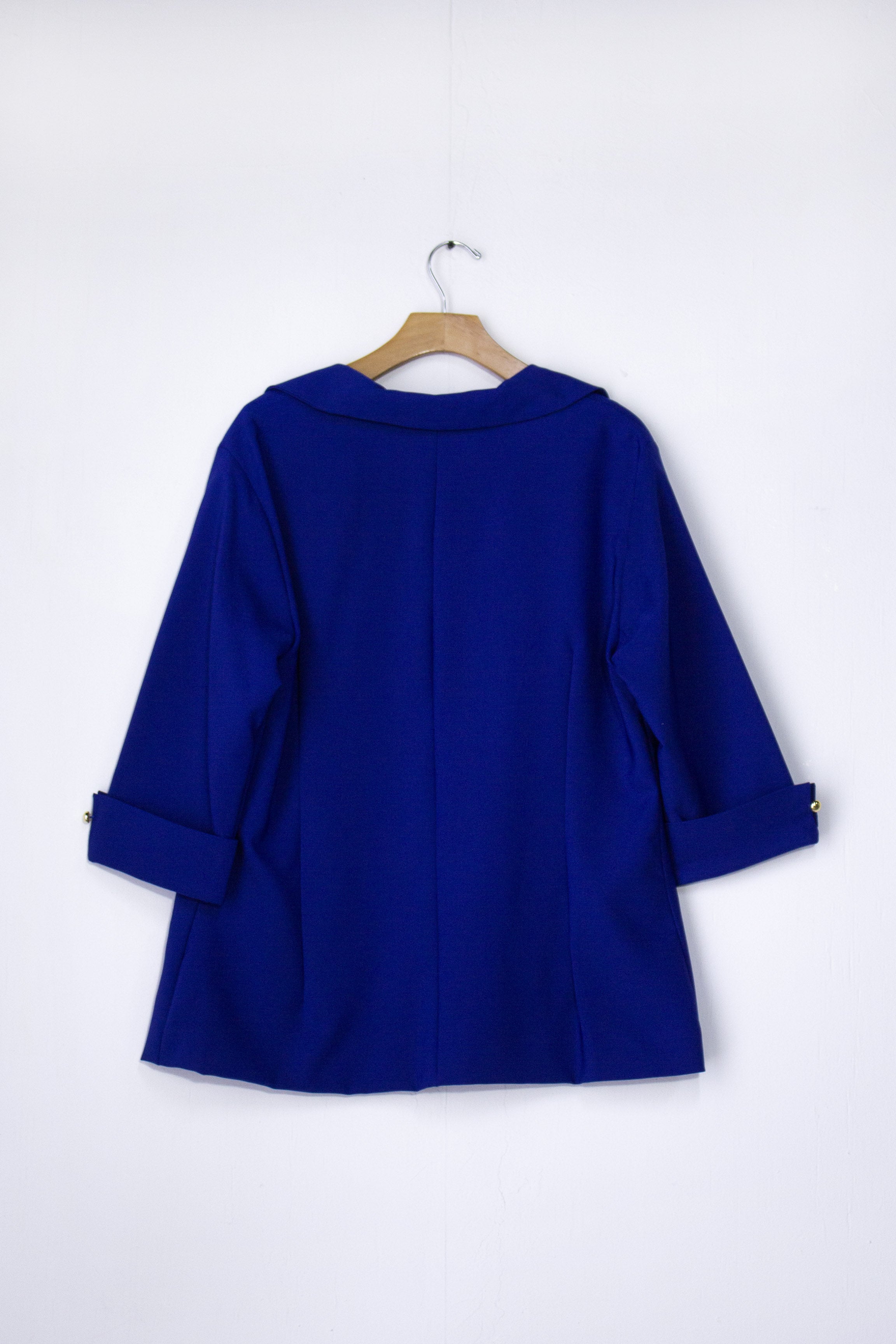 Blazer manga 3/4 liso