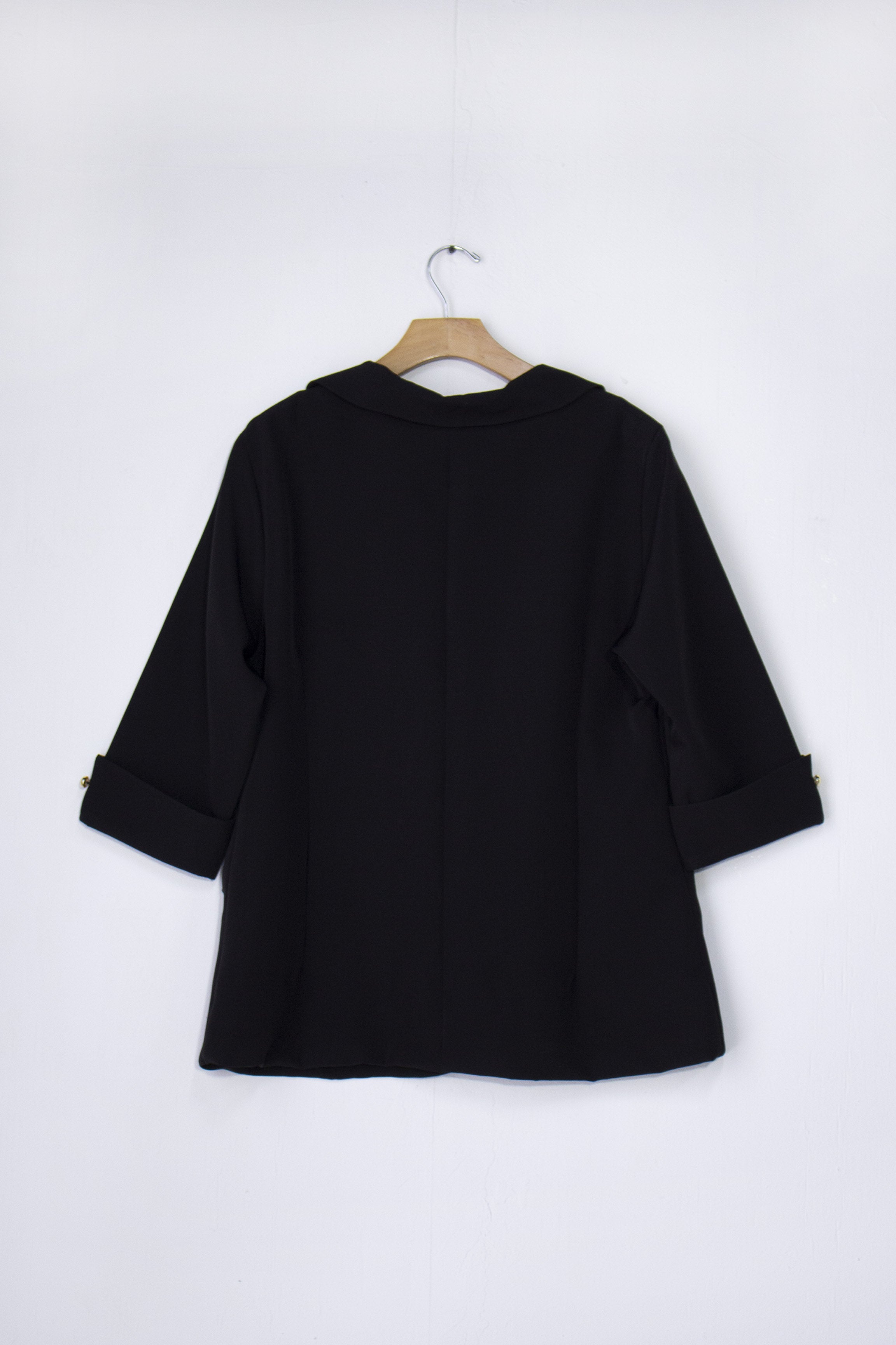 Blazer manga 3/4 liso