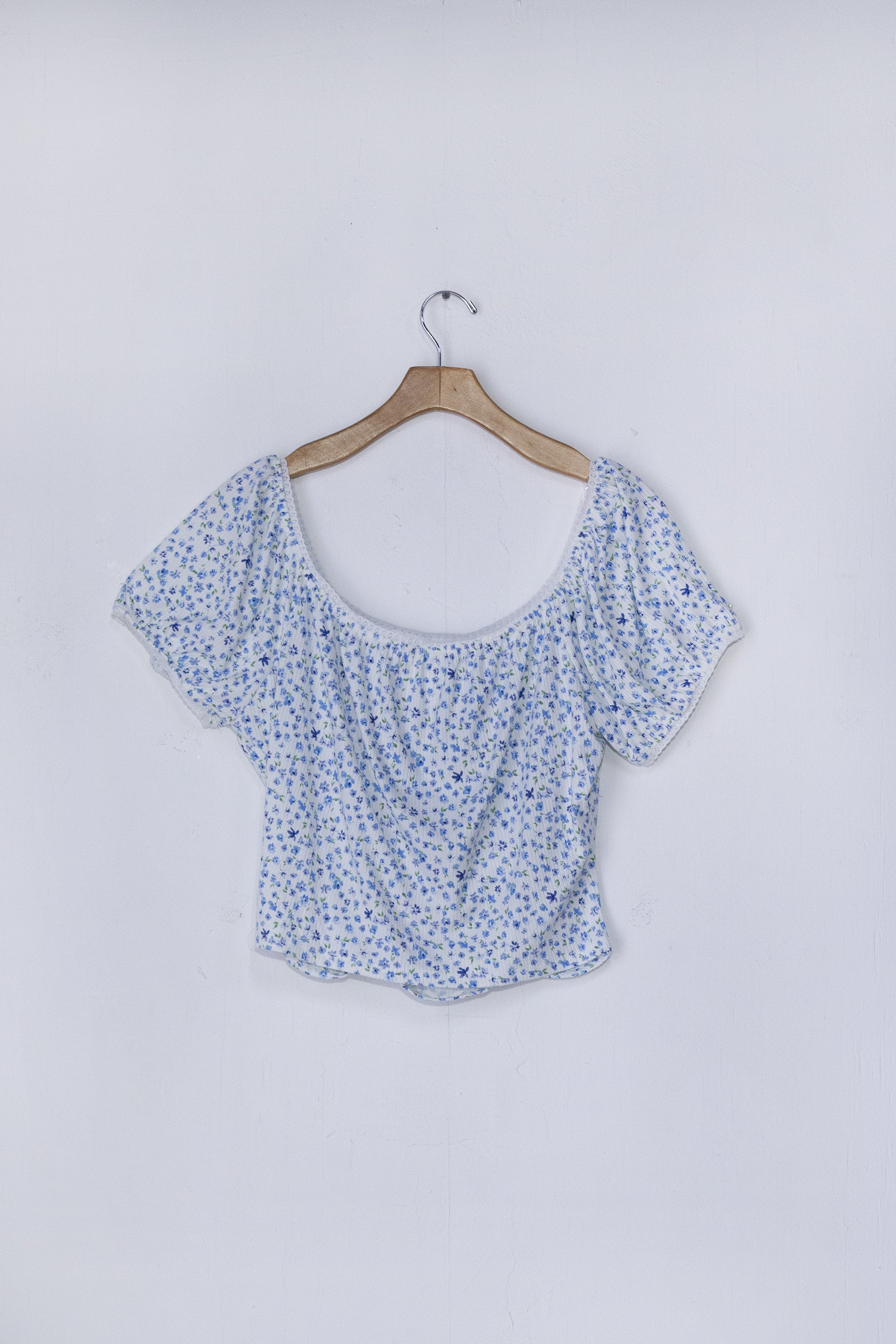 Blusa Top Corset Flores