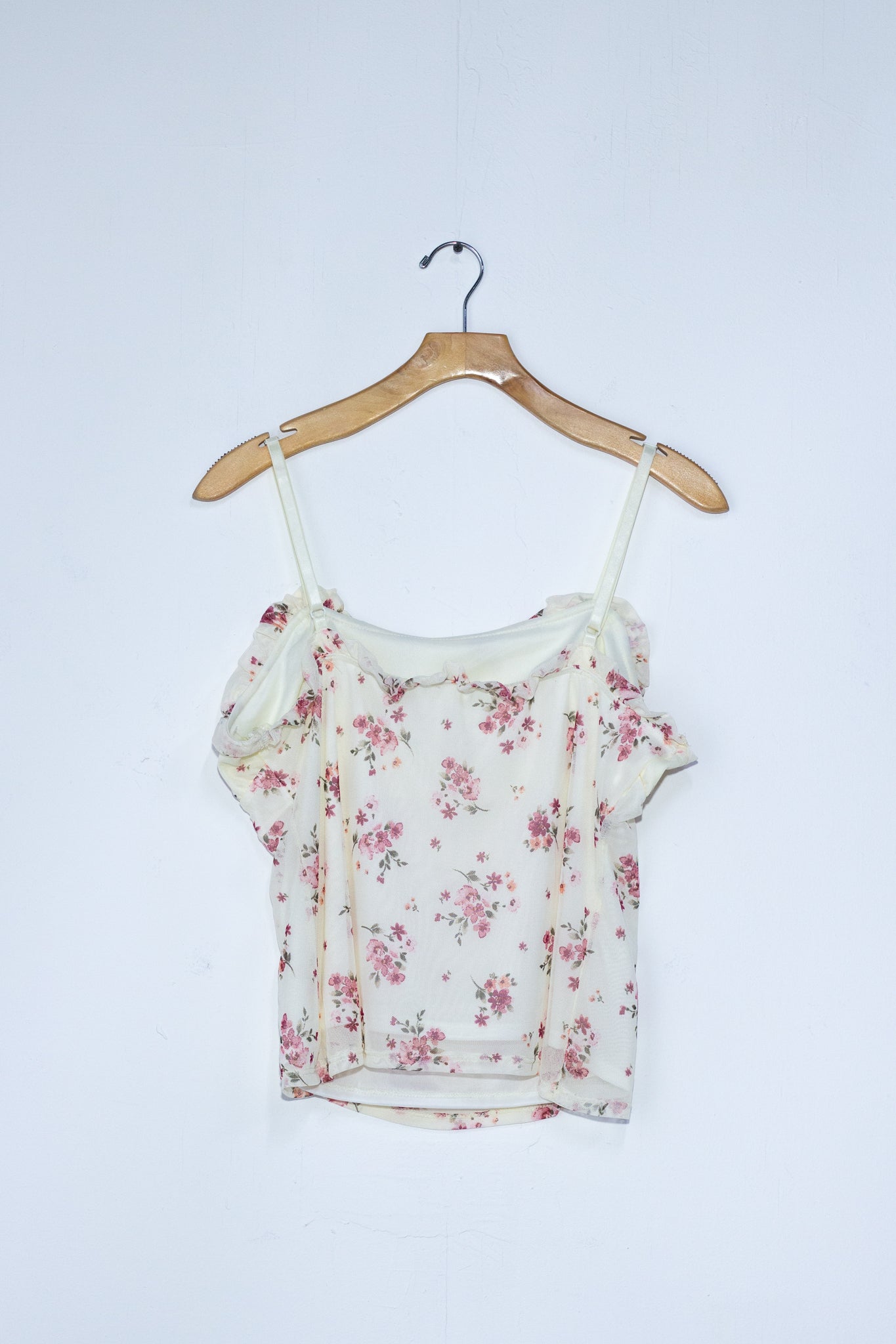 Top tirantes floreado