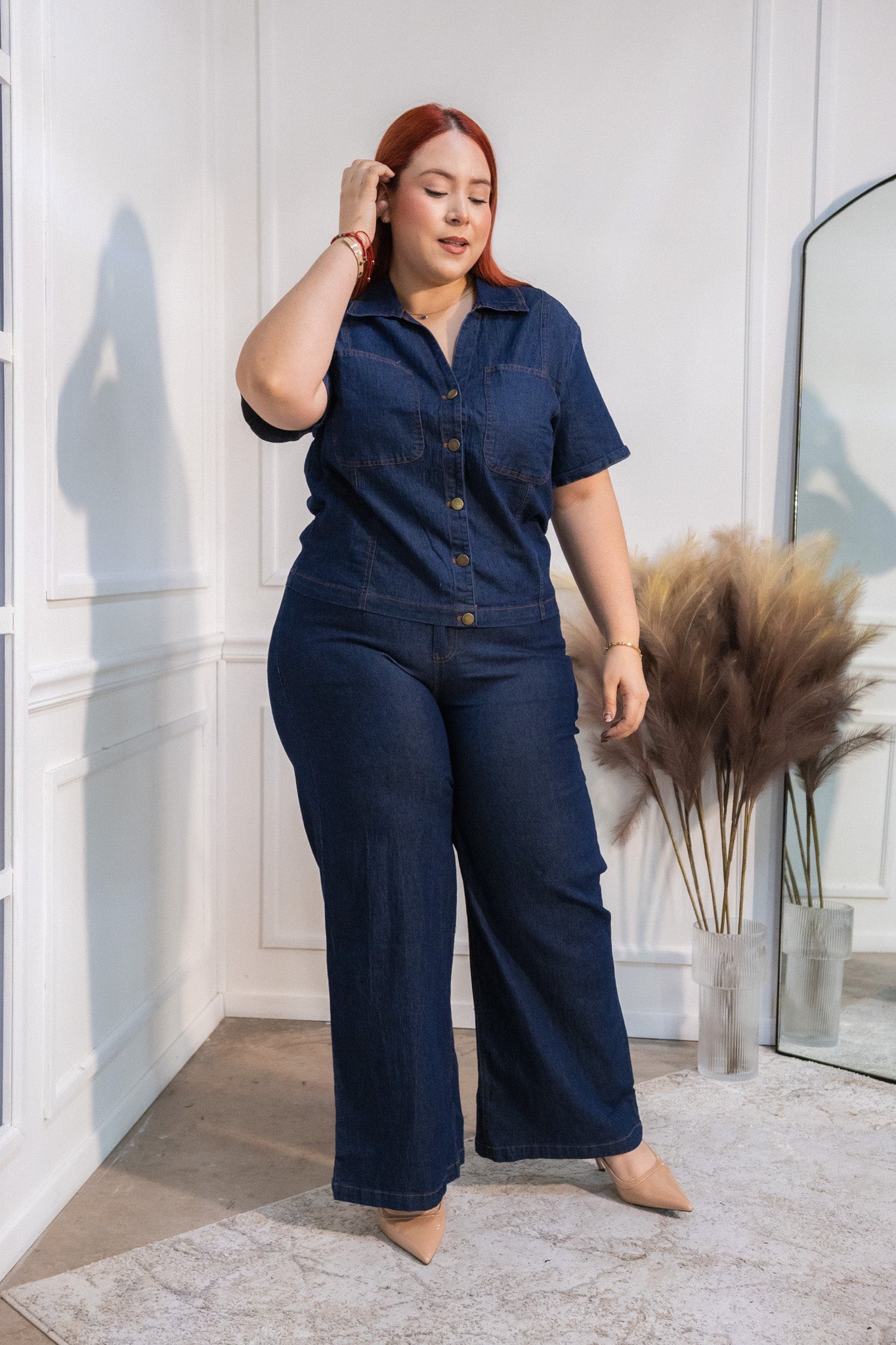 Set pantalon denim osc