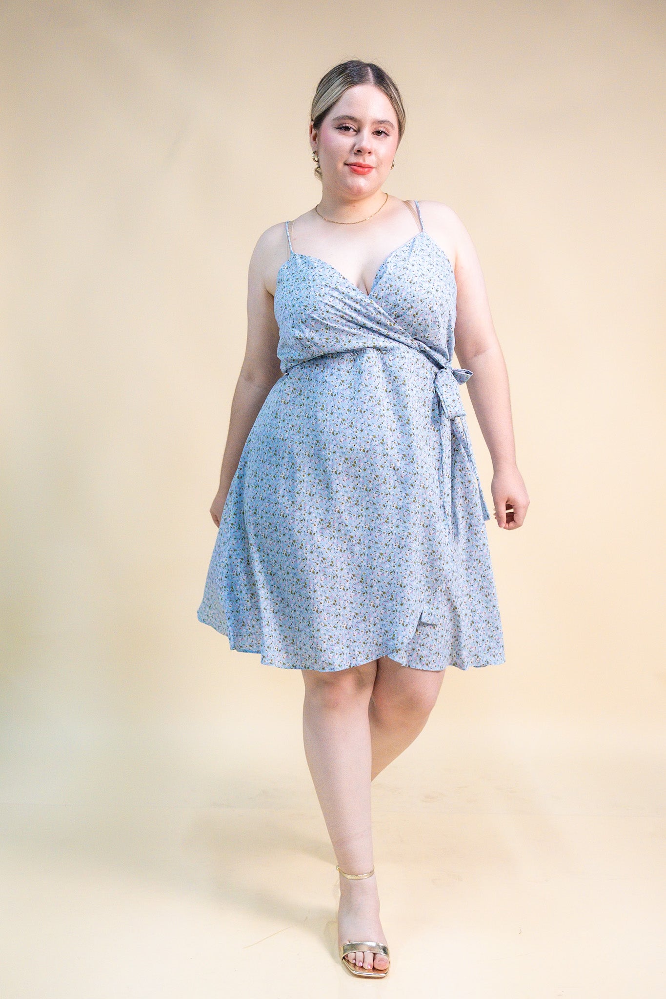 Vestido cruzado tirantes