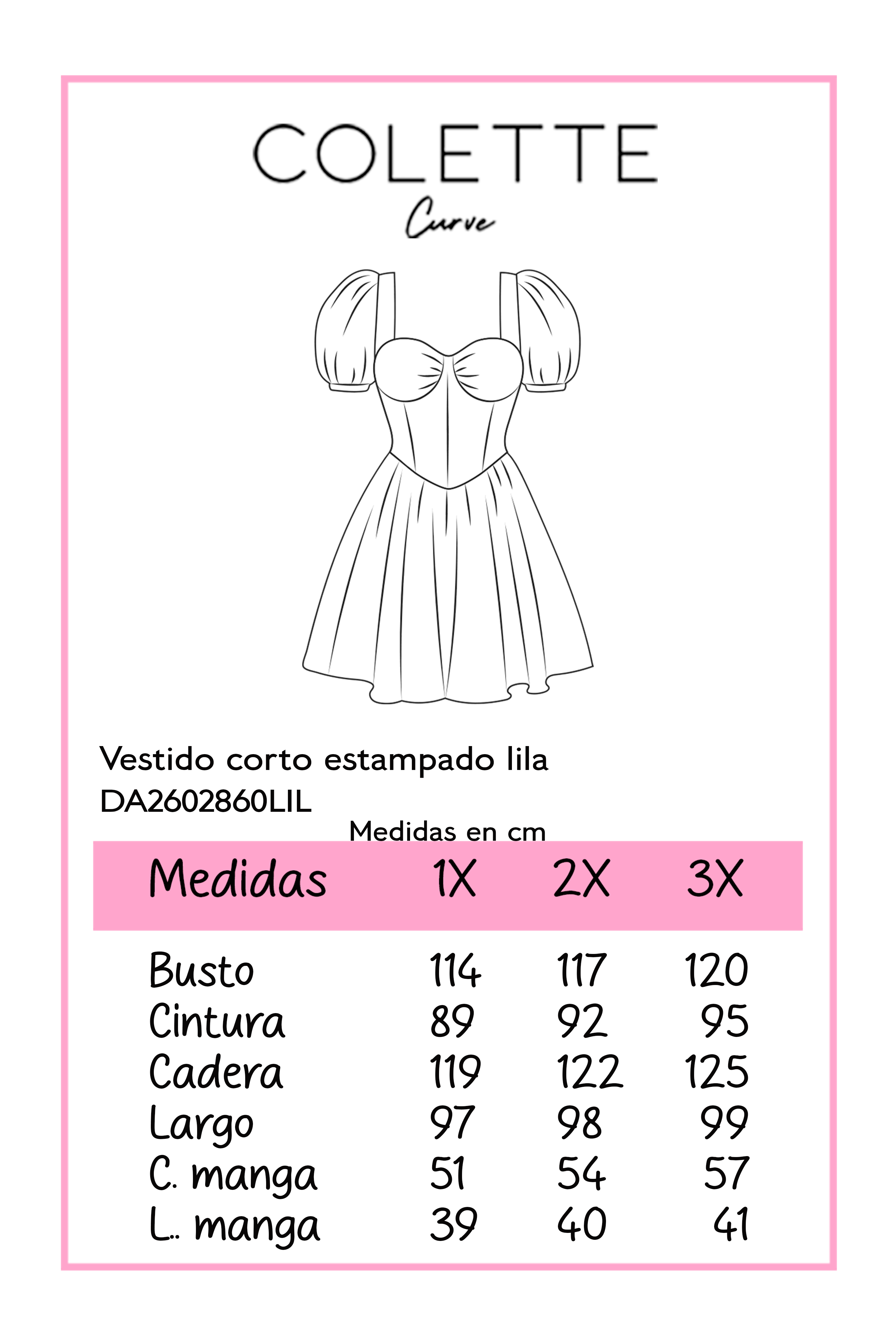 Vestido corto estampado