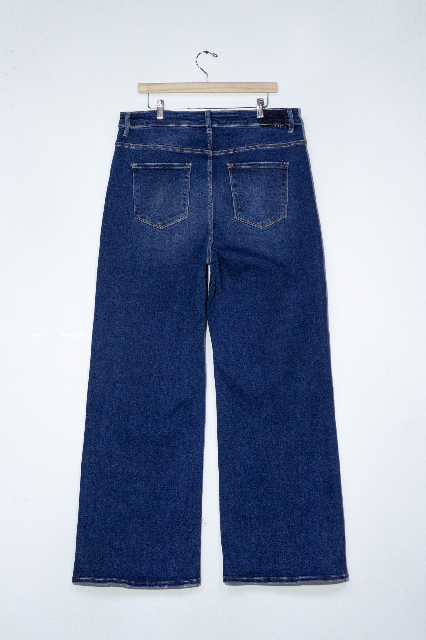 Jeans high rise liso osc