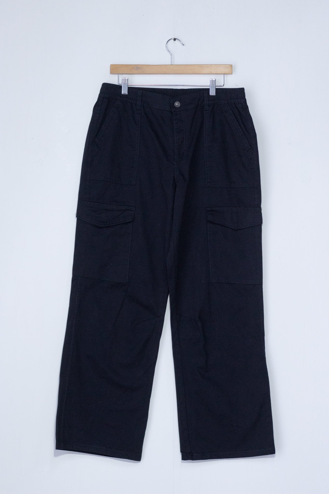Pantalon cargo negro