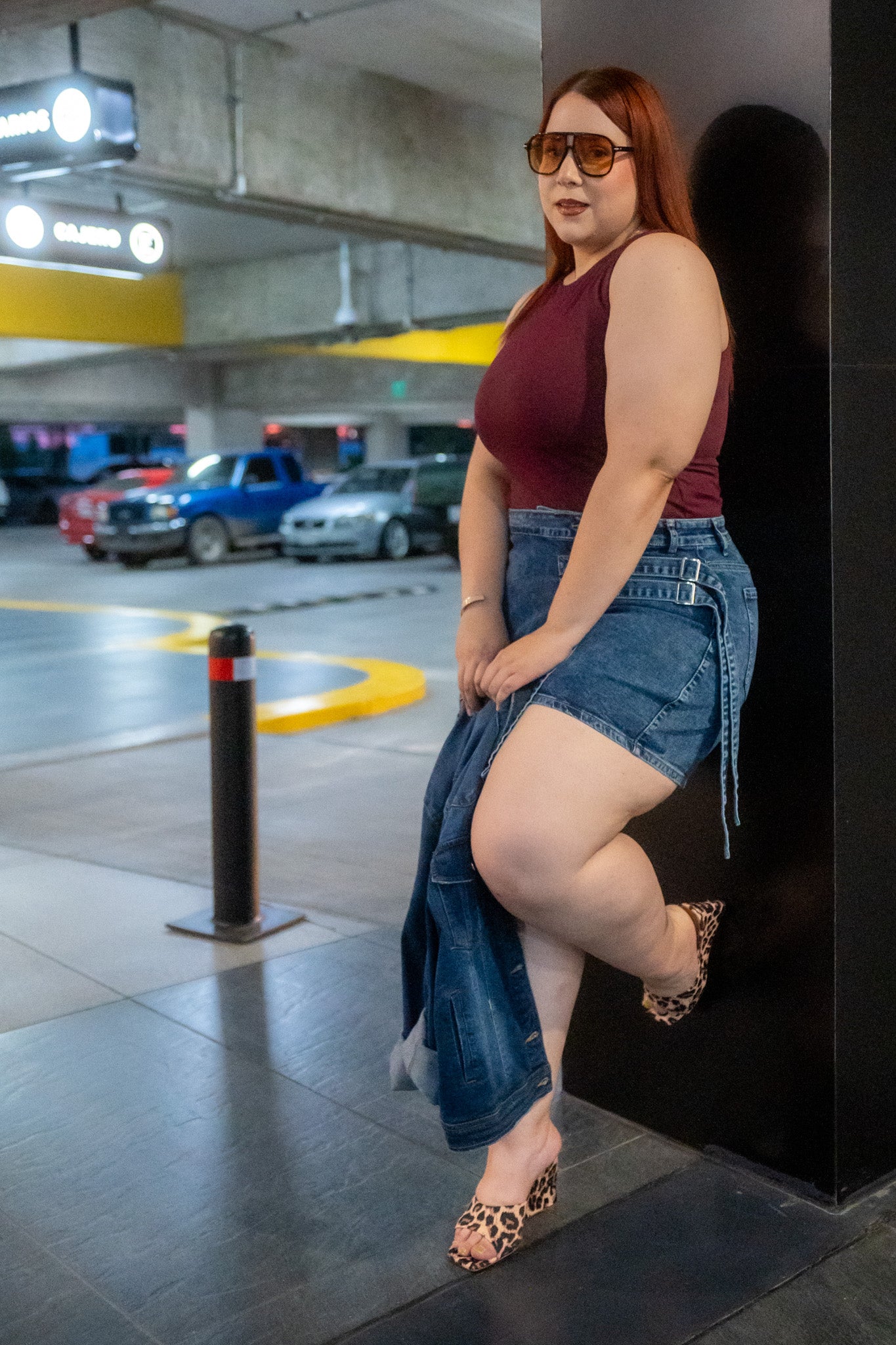 Short falda tipo cargo