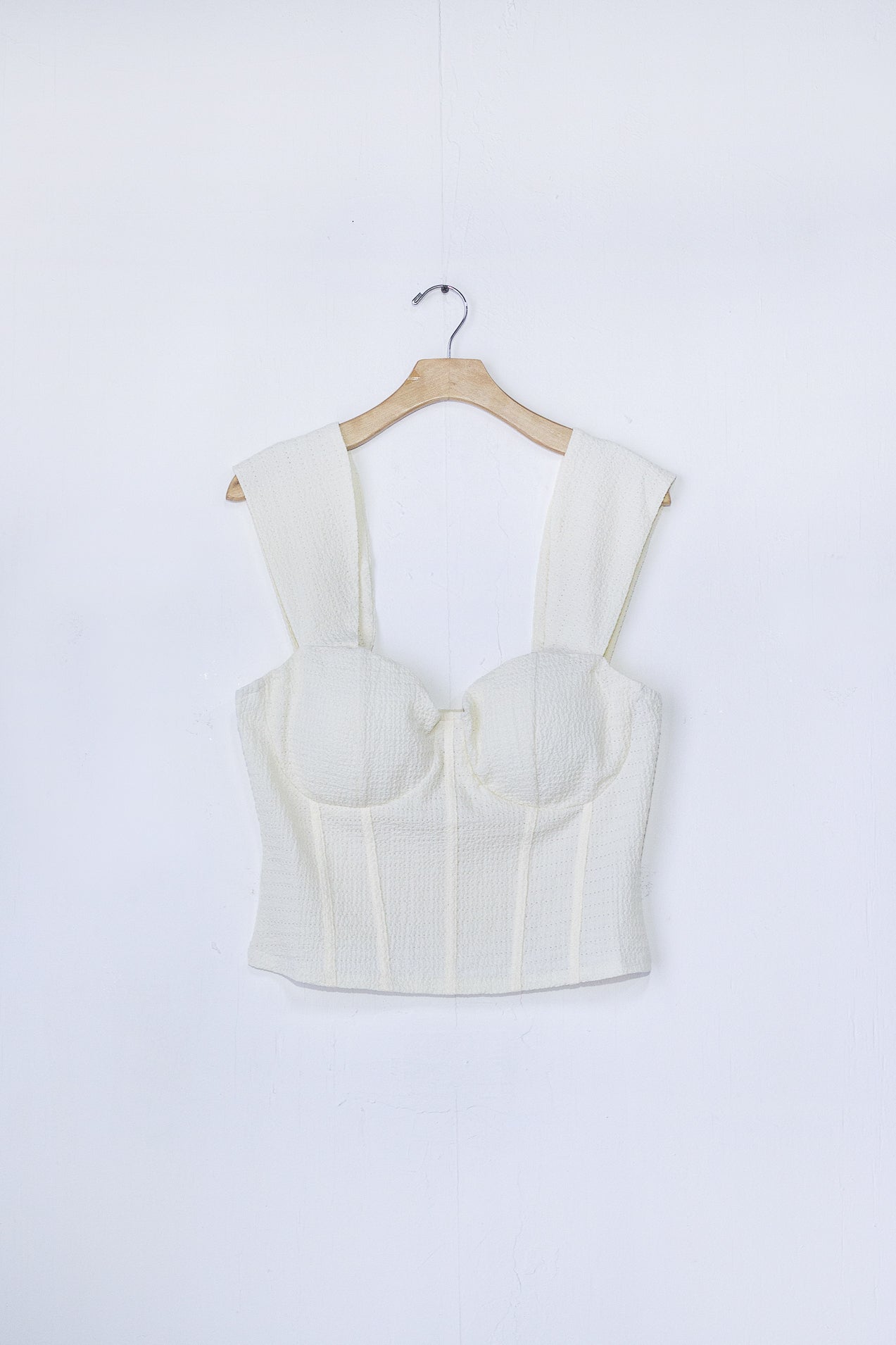 Blusa Off Shoulder Ivory