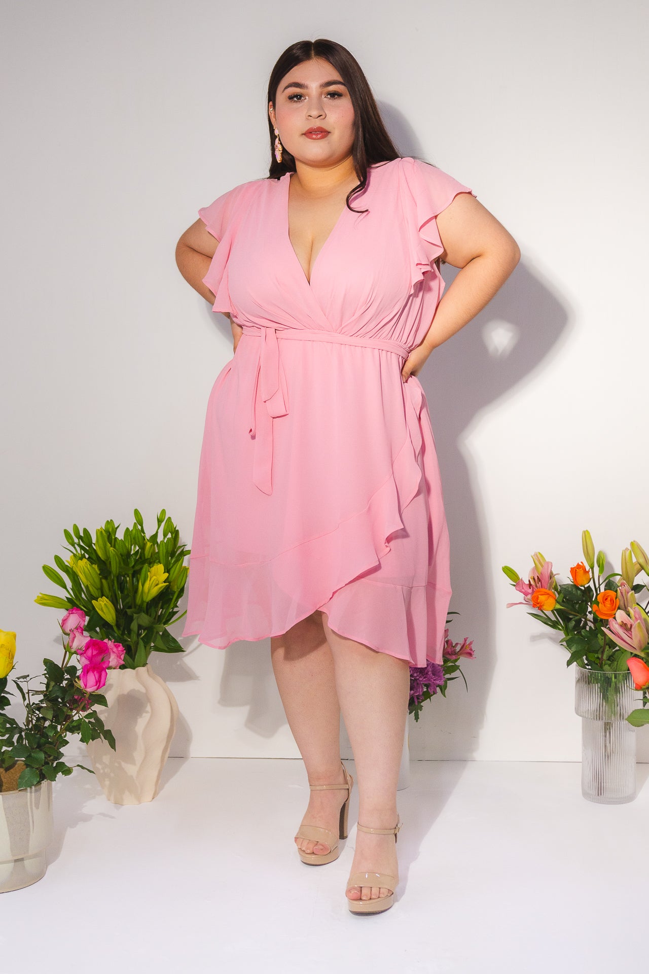 Vestido Chiffon Curvy