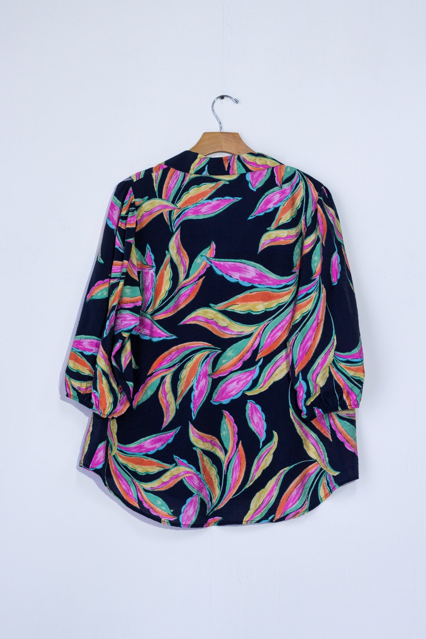 Camisa estampada colores azul