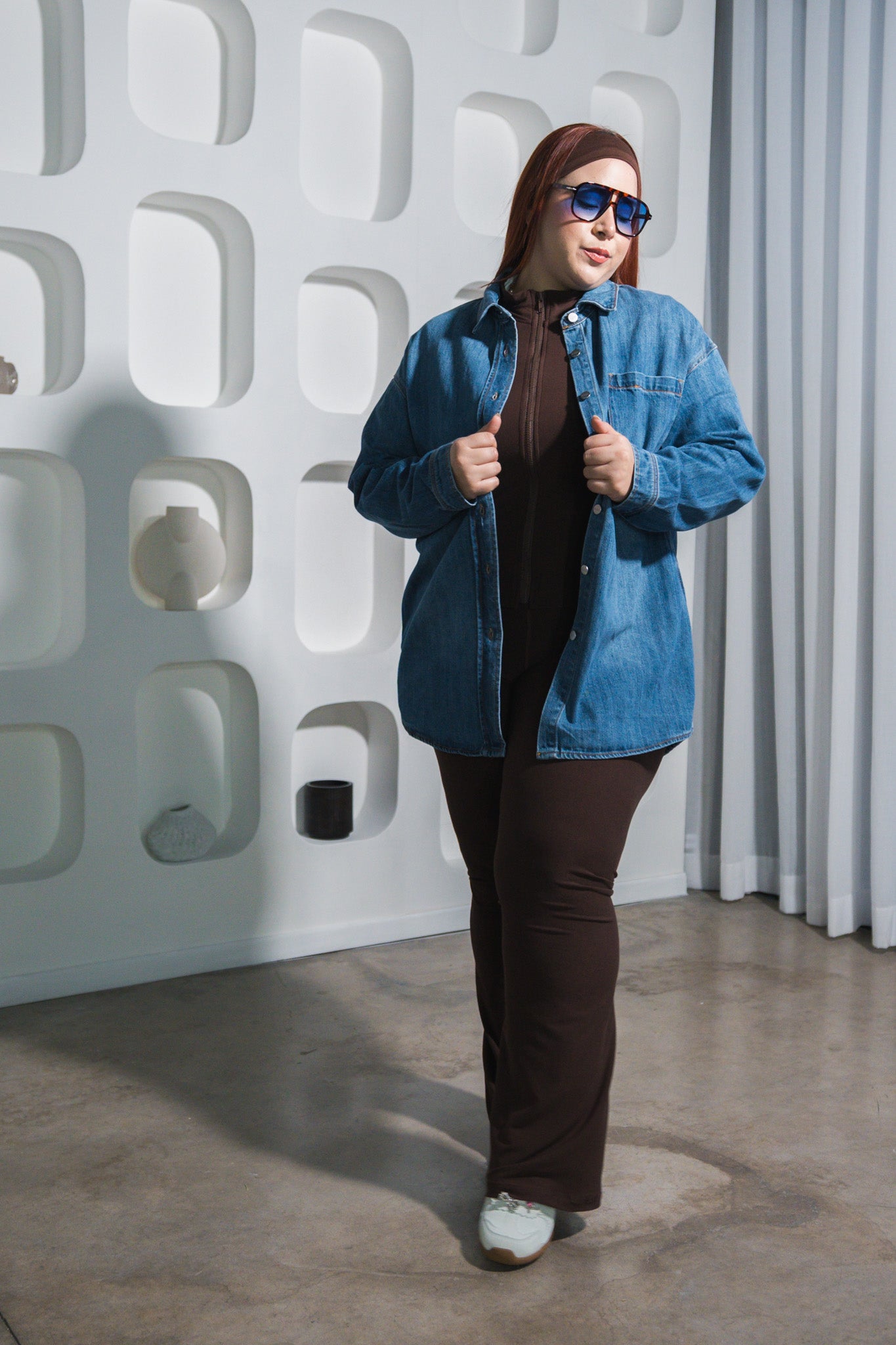 Camisa oversized denim osc