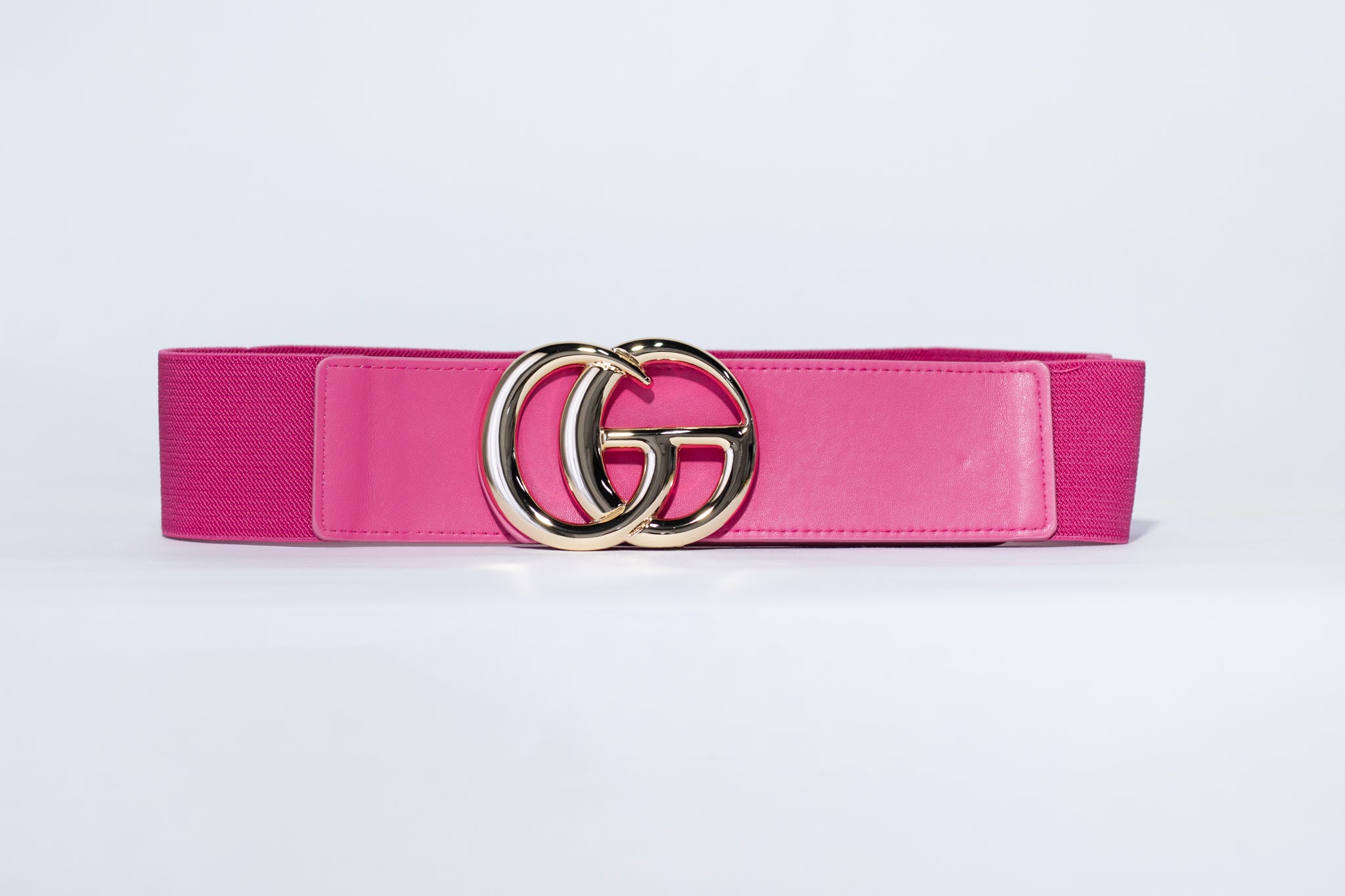 Cinto GG elastico rosa plus