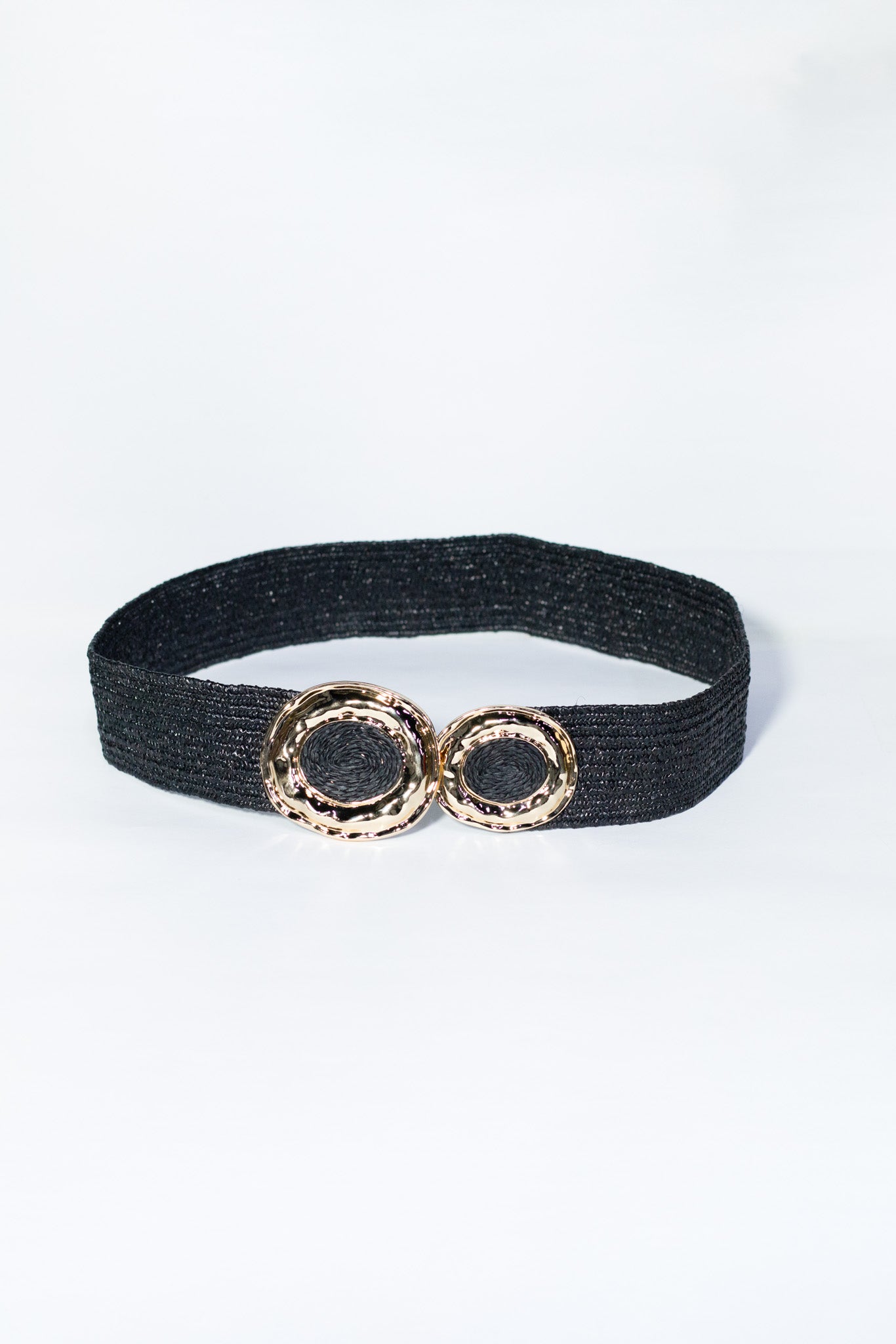 Cinto elastico paja hebilla tex