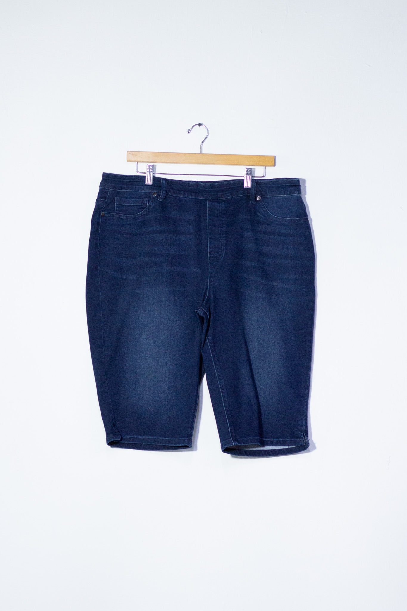 Bermuda liso denim