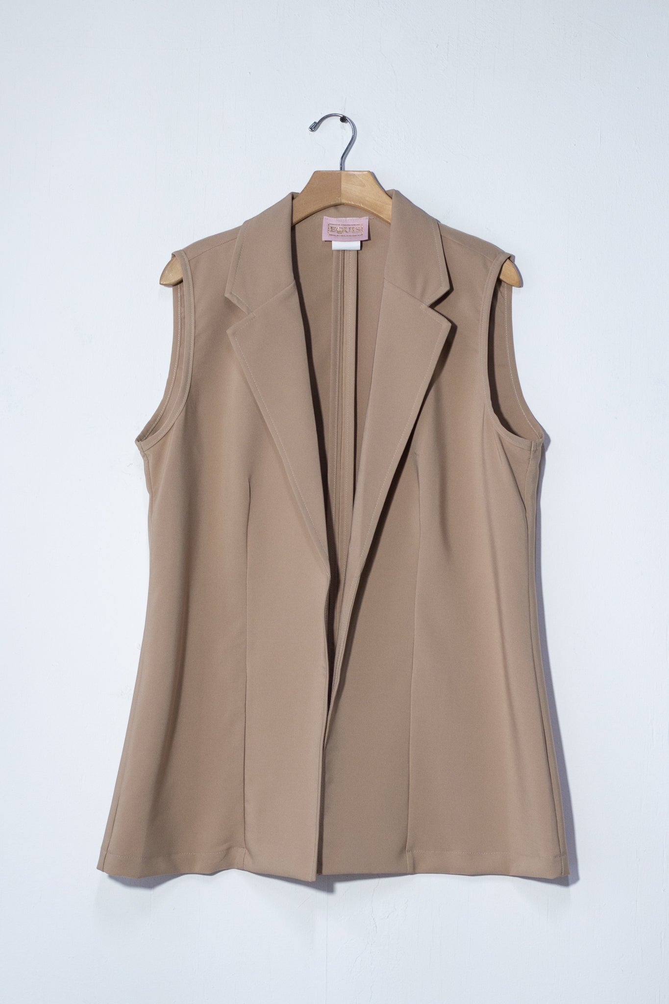 Chaleco liso de vestir