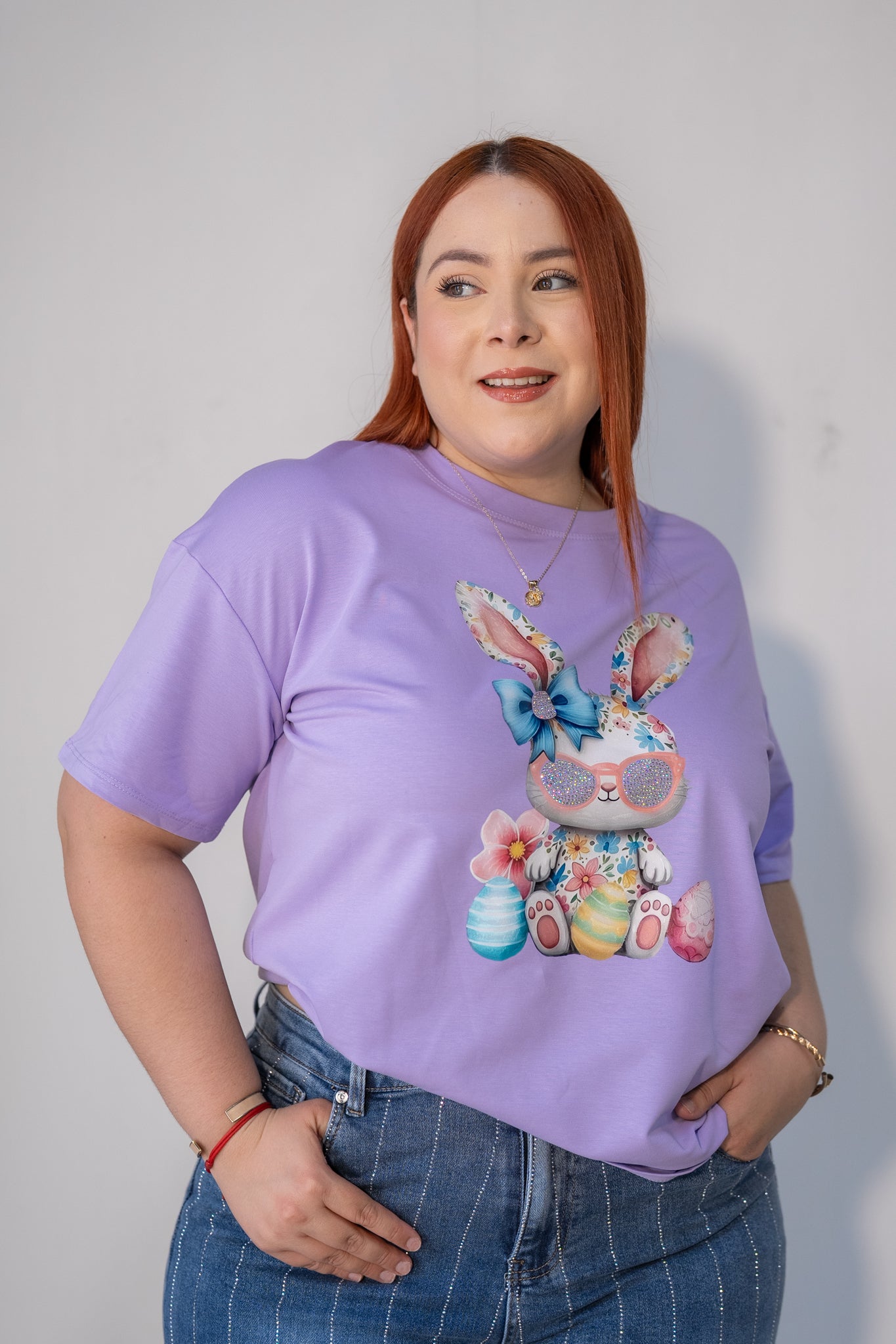 Playera conejo pascua