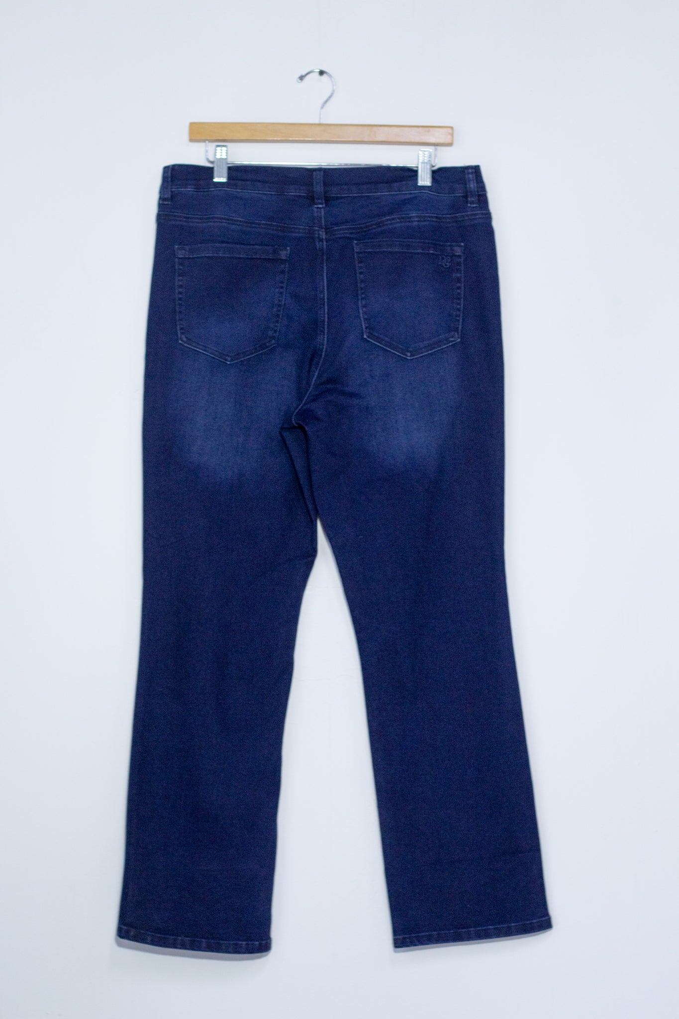 Jeans campana liso osc