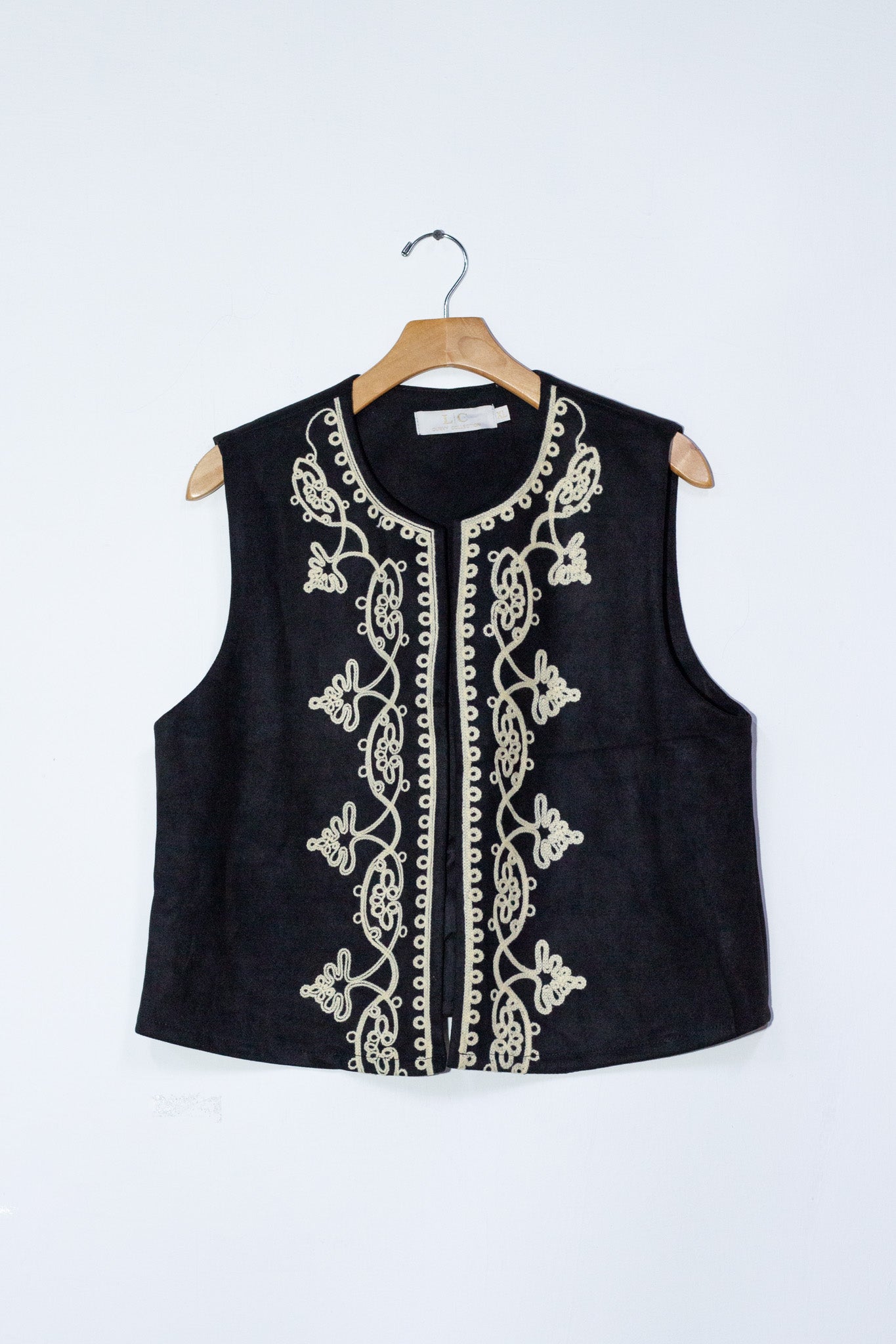 Set pantalon con chaleco gamusa